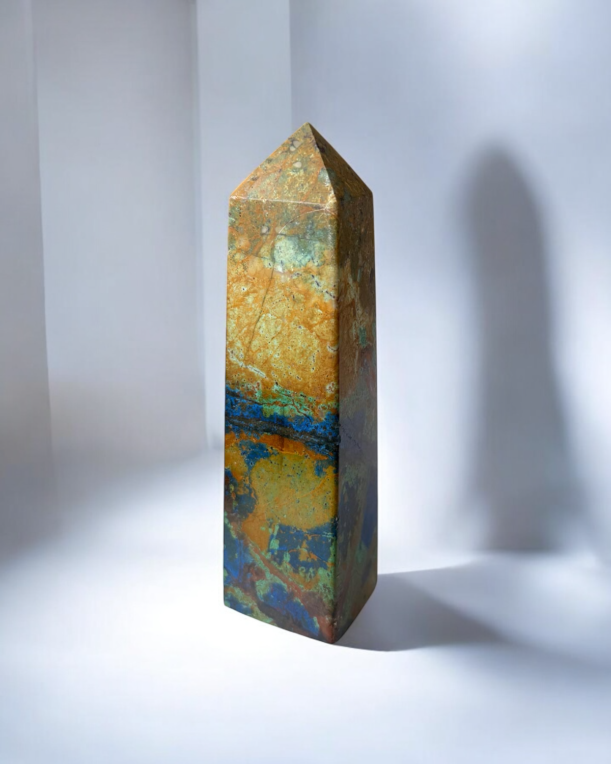 Azurite Chrysocolla Towers