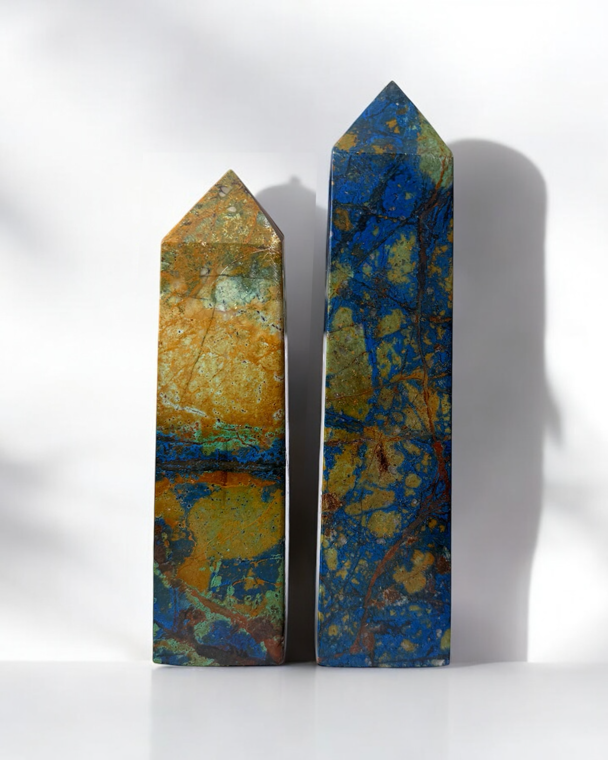 Azurite Chrysocolla Towers
