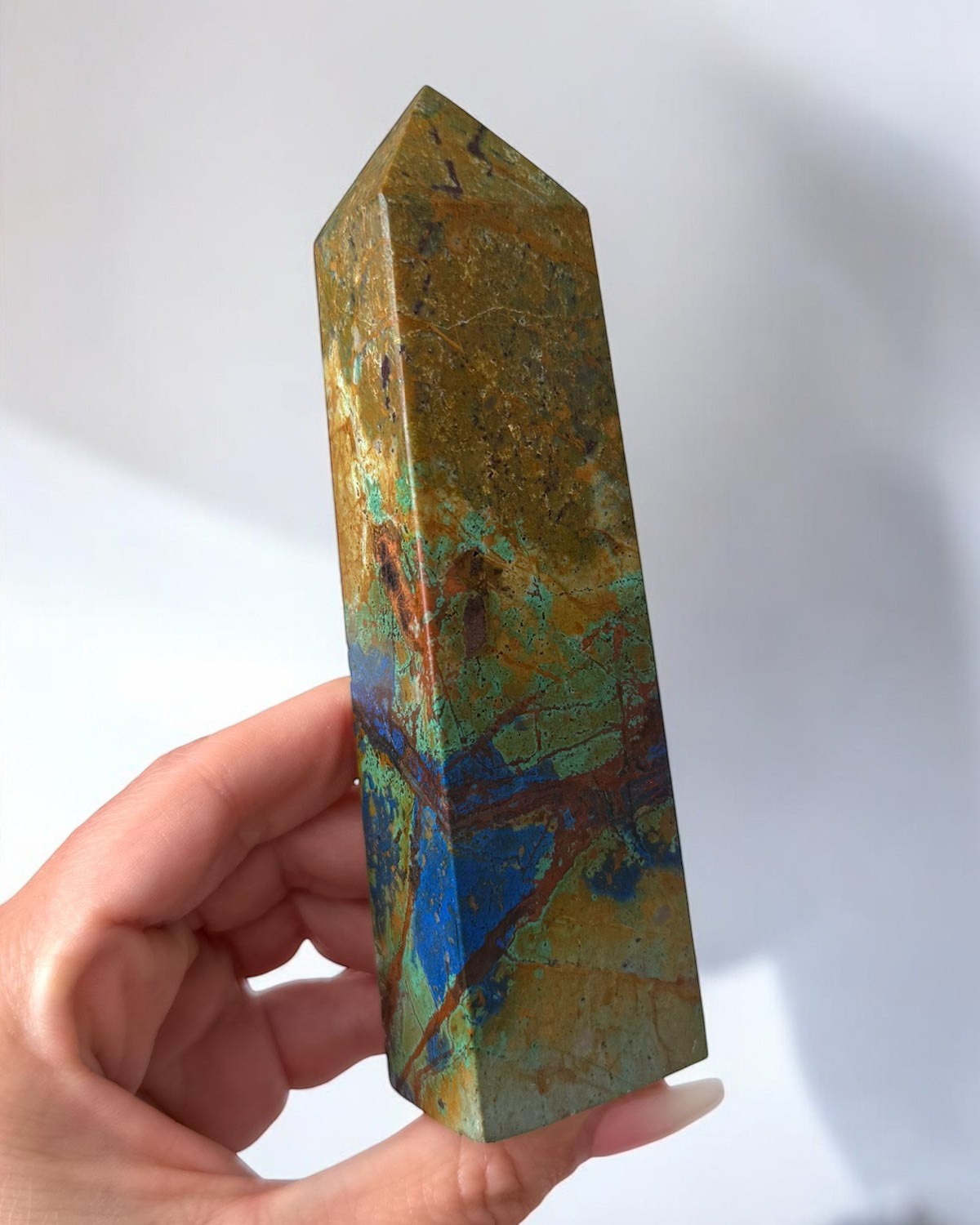 Azurite Chrysocolla Towers