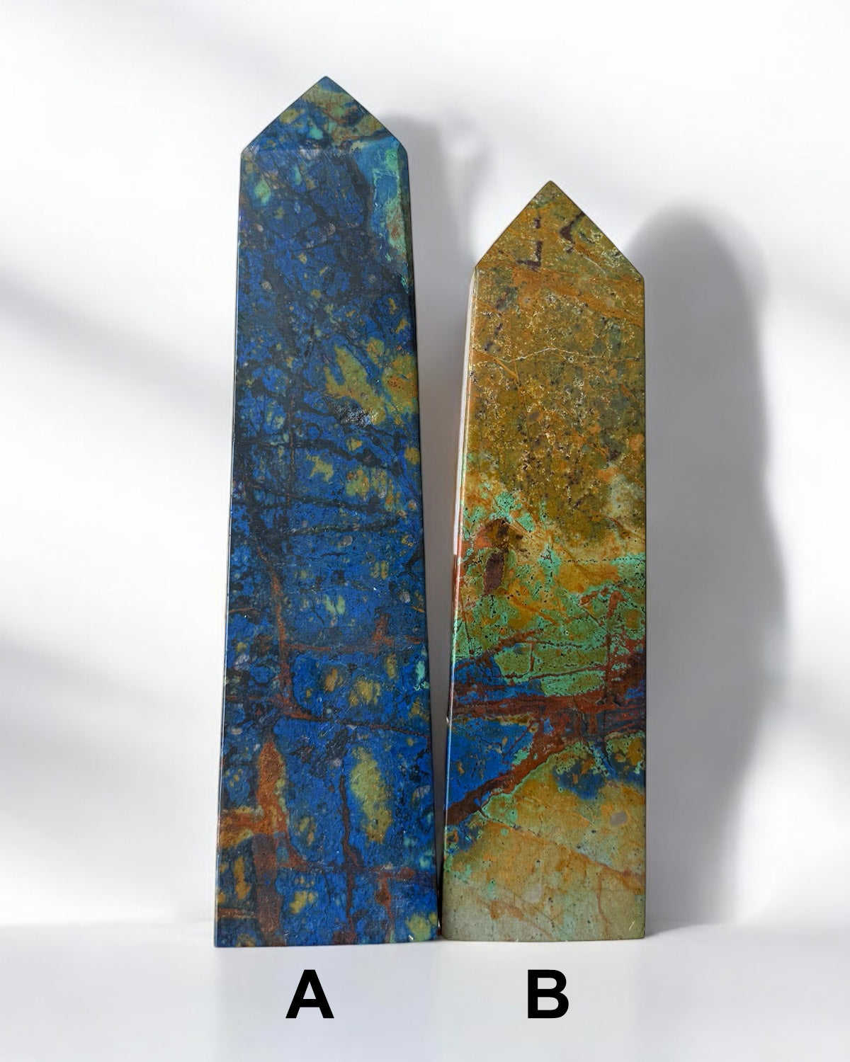 Azurite Chrysocolla Towers