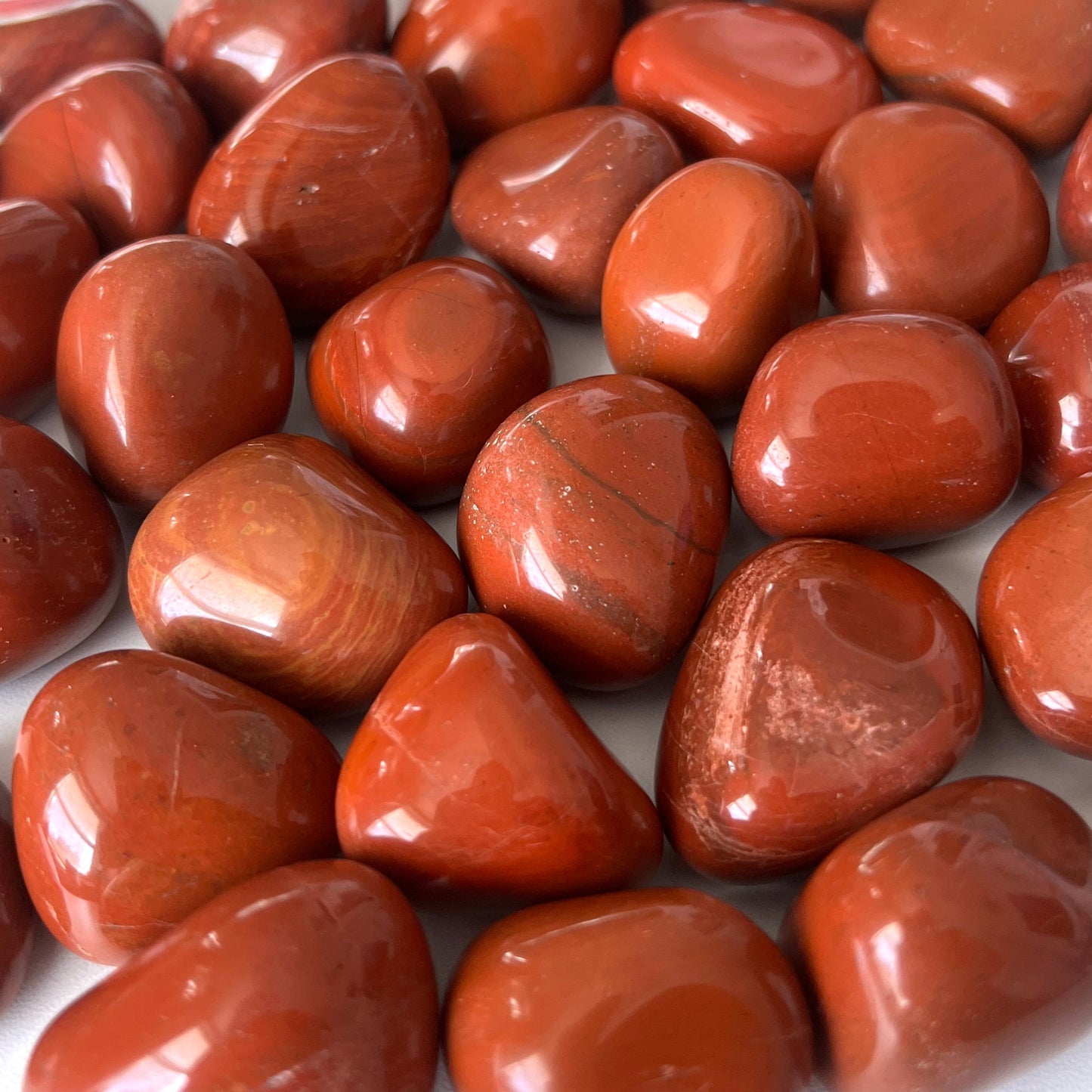 Red Jasper Tumbled Stone