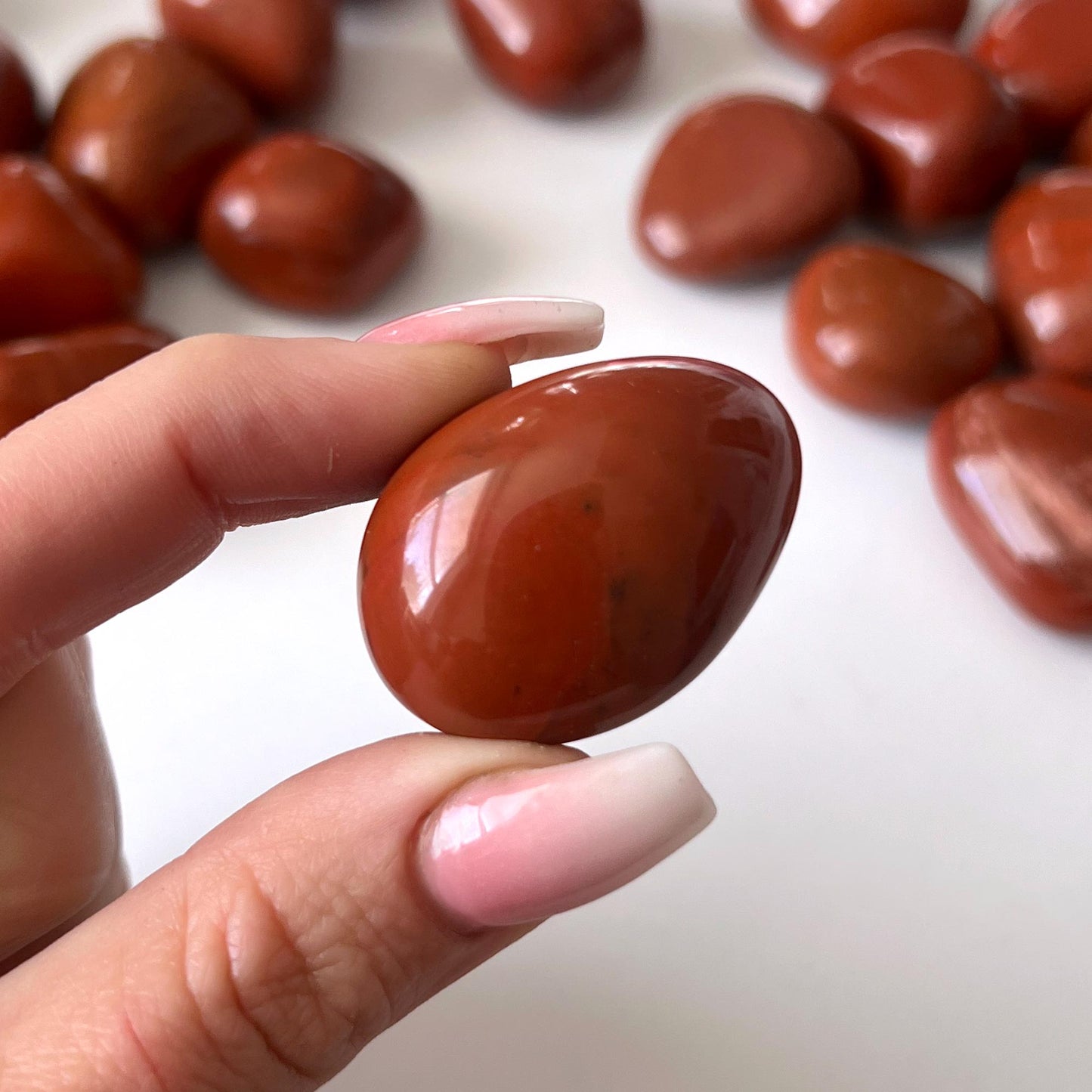 Red Jasper Tumbled Stone