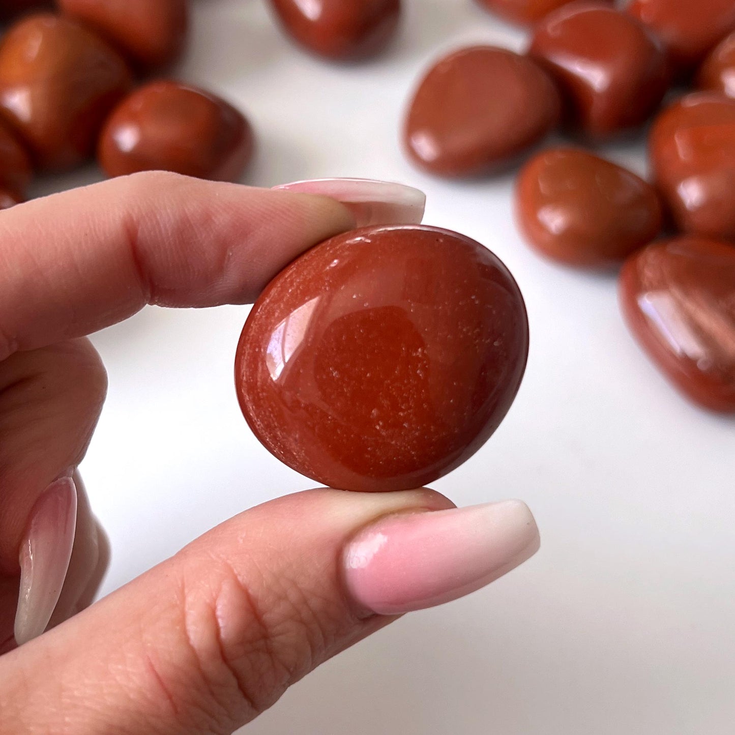 Red Jasper Tumbled Stone