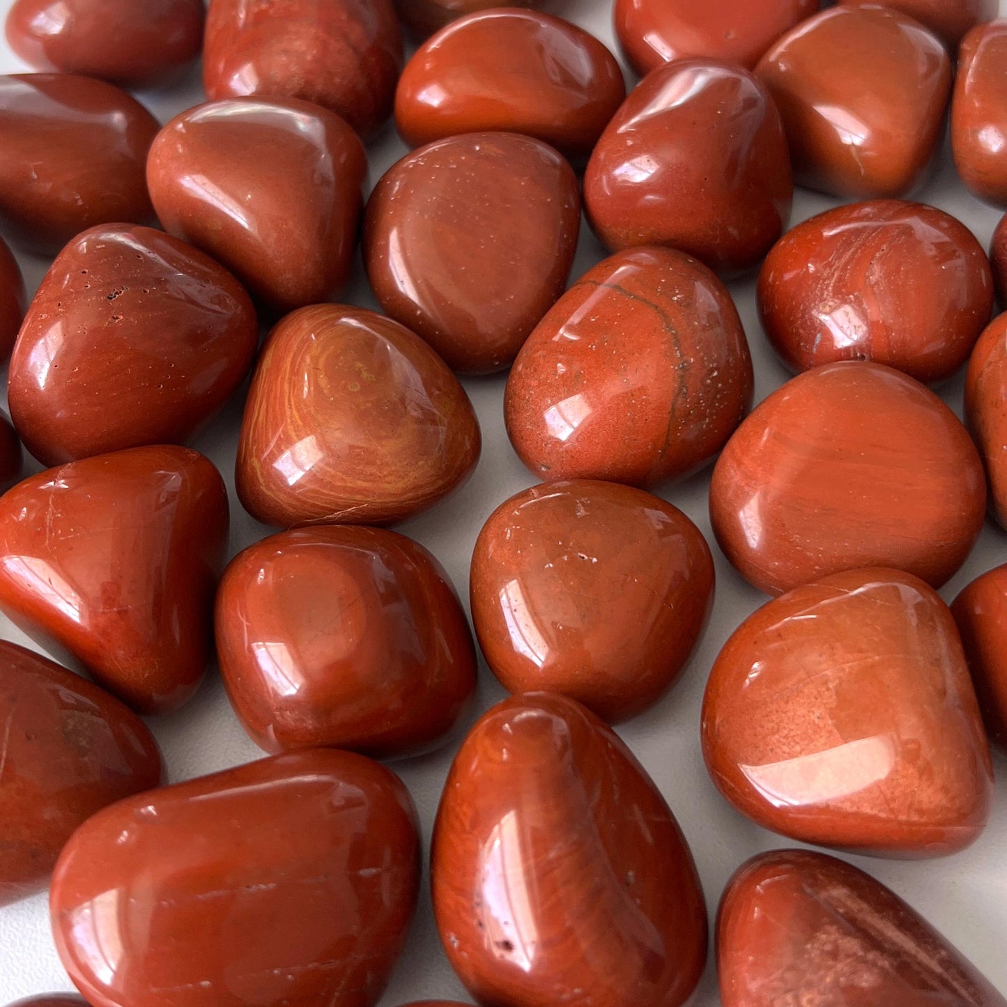 Red Jasper Tumbled Stone