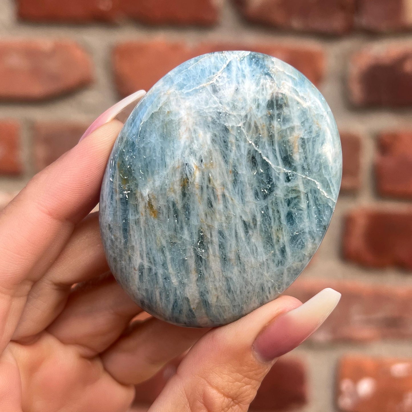 Aquamarine Palm Stone