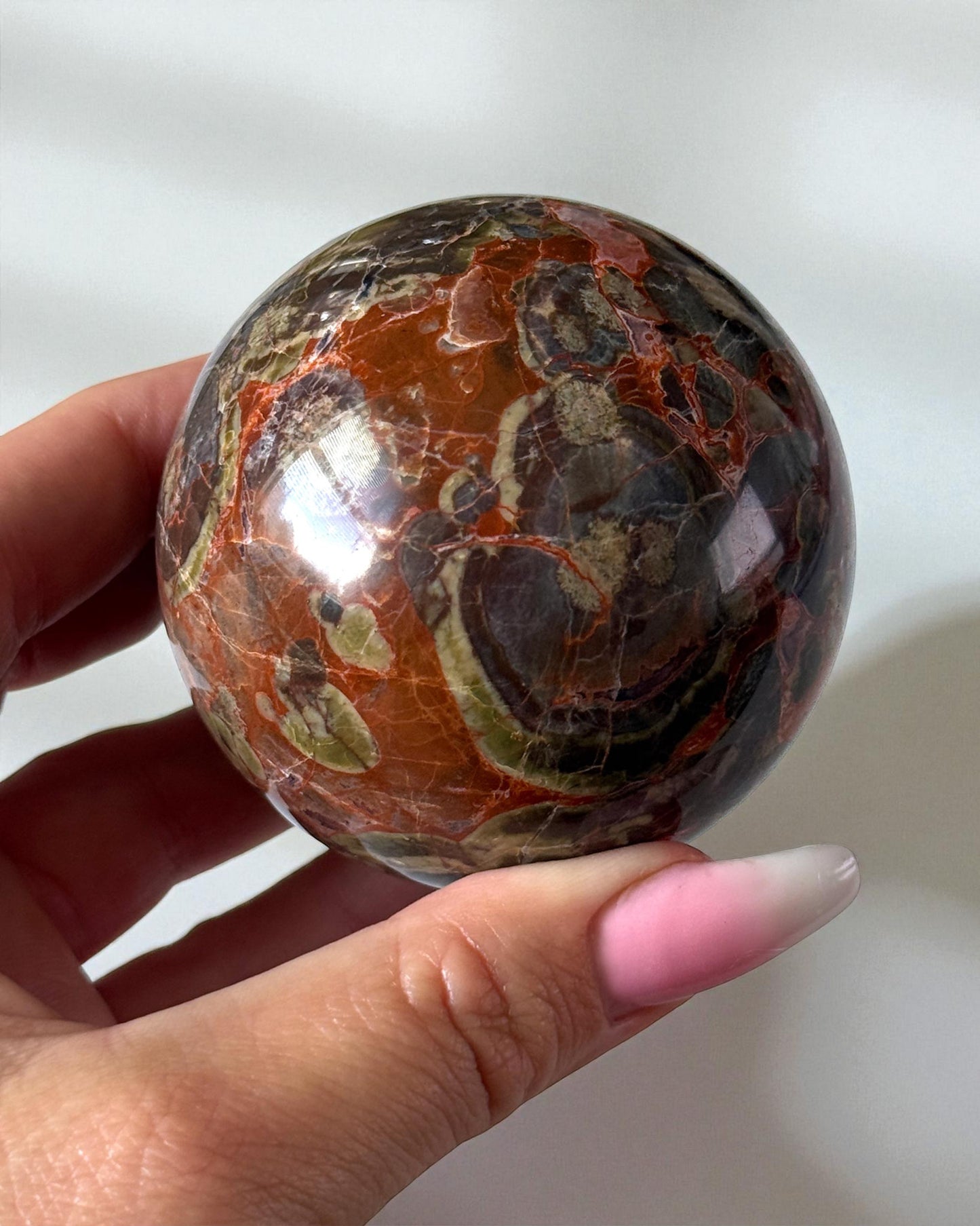 Money Agate Sphere 65mm