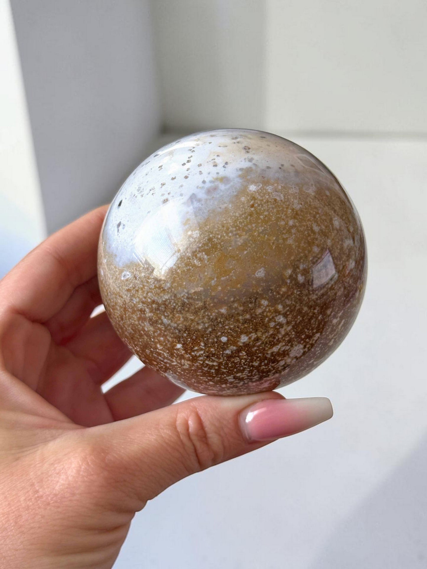 Ocean Jasper Sphere 77mm