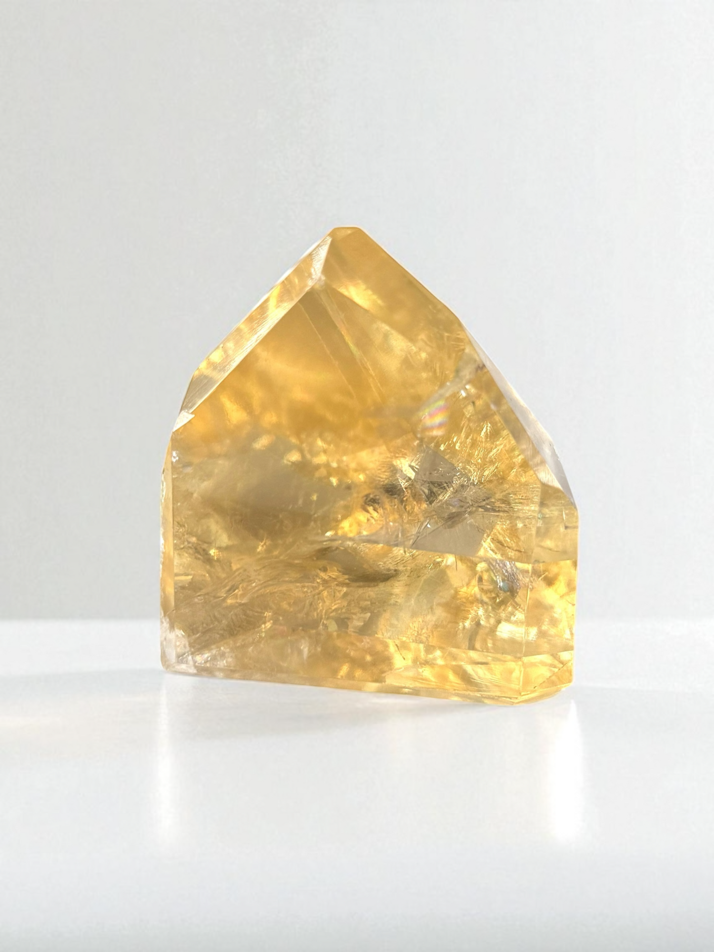 Golden Optical Calcite Freeform