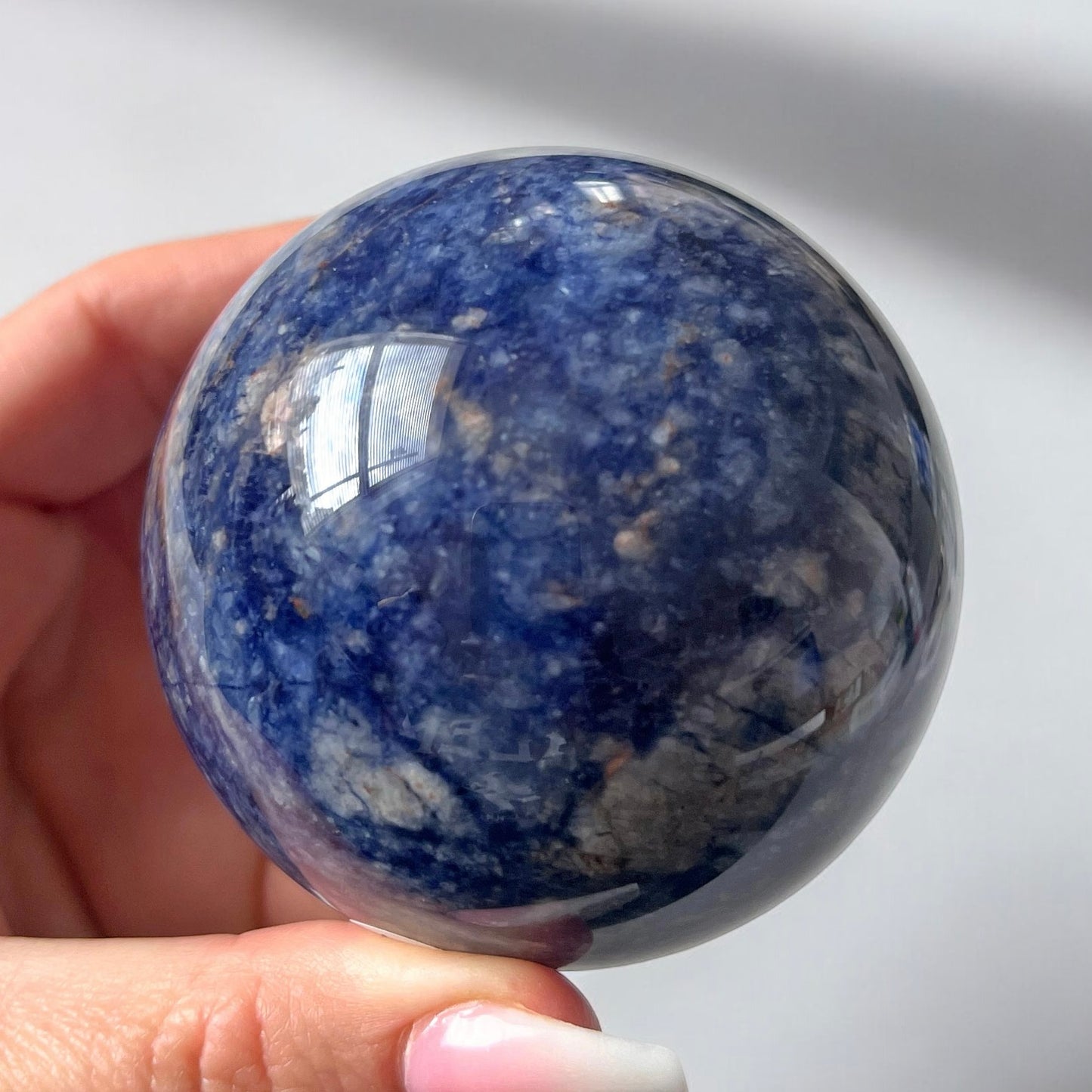 Sunset Sodalite Sphere 69mm