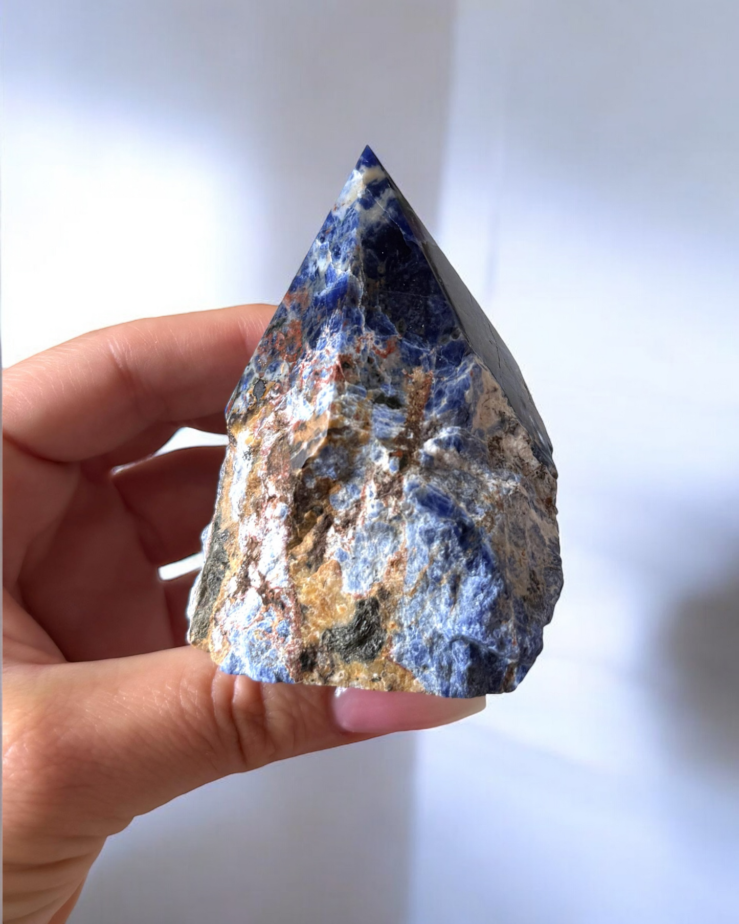 Sodalite Top Polished Point