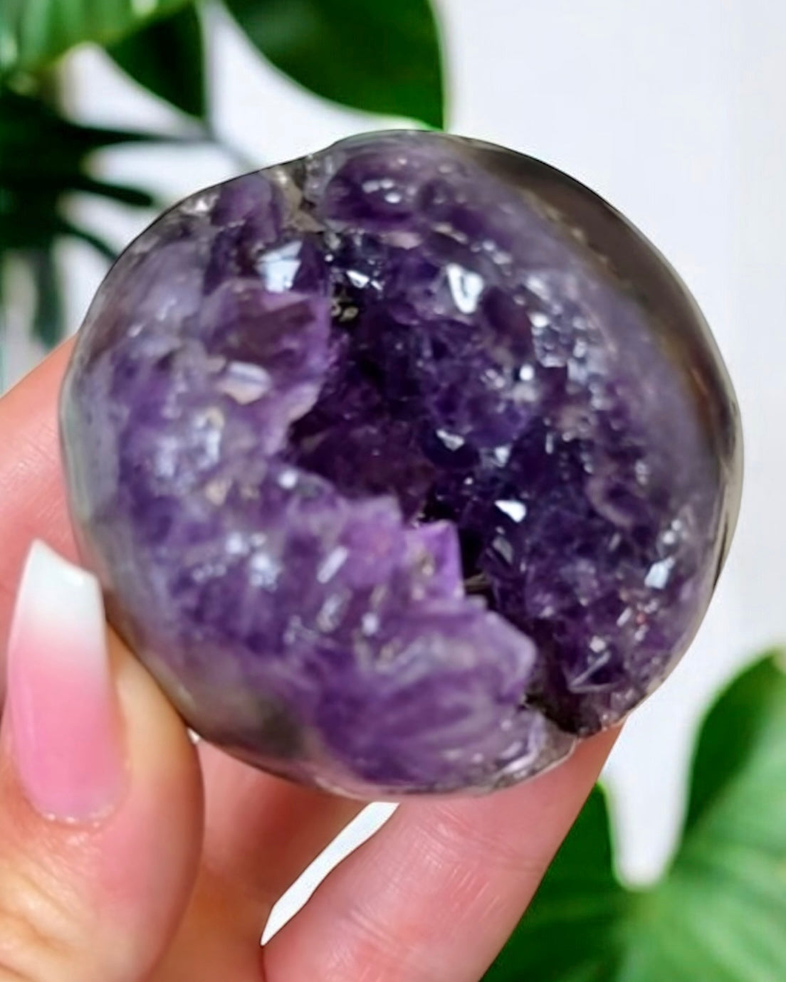 Amethyst Druzy Sphere 50mm