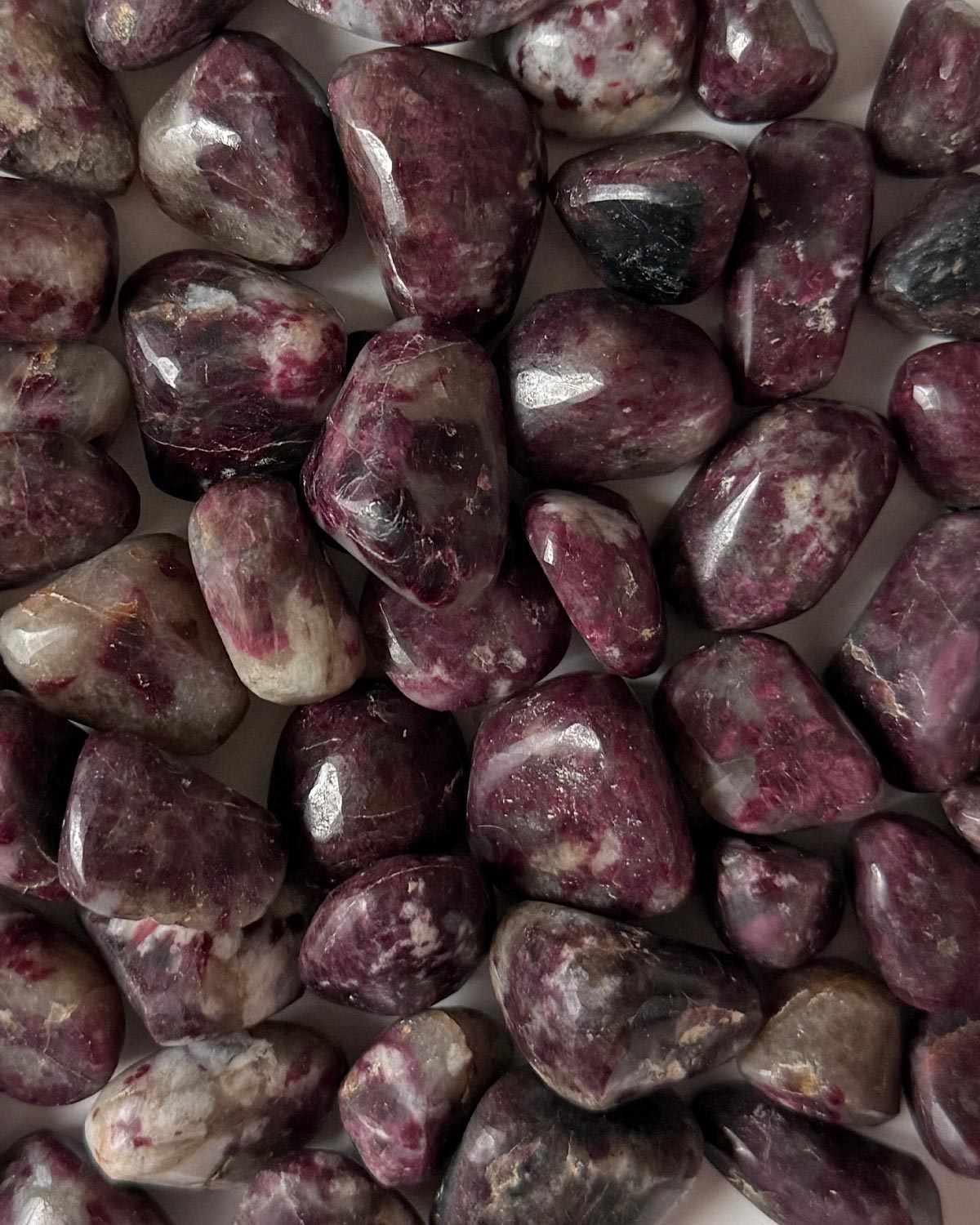 Pink Tourmaline Tumbled Stone