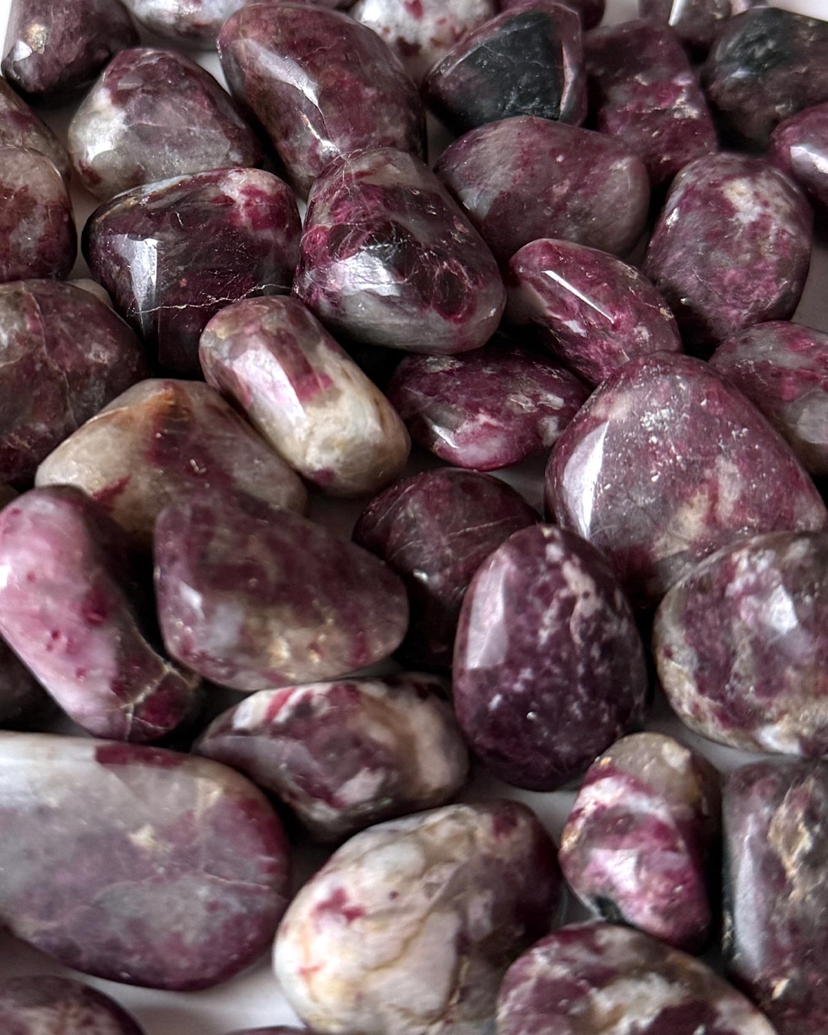 Pink Tourmaline Tumbled Stone