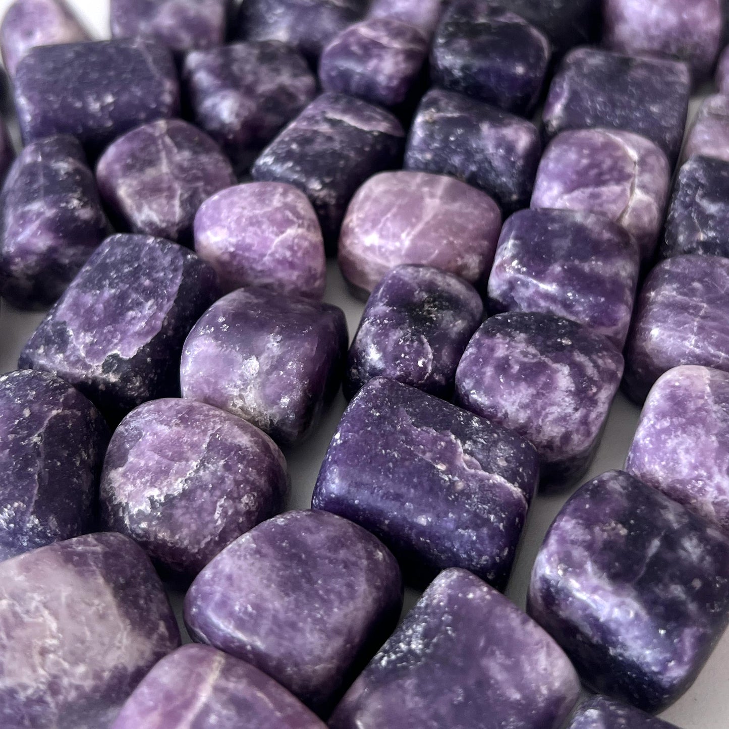 Purple Lepidolite Tumbled Stone