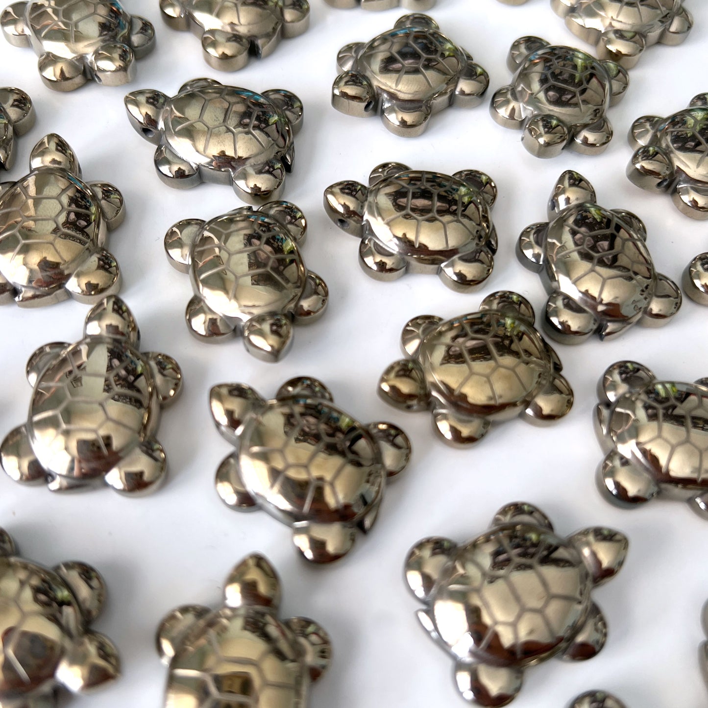 Pyrite Turtle Carving
