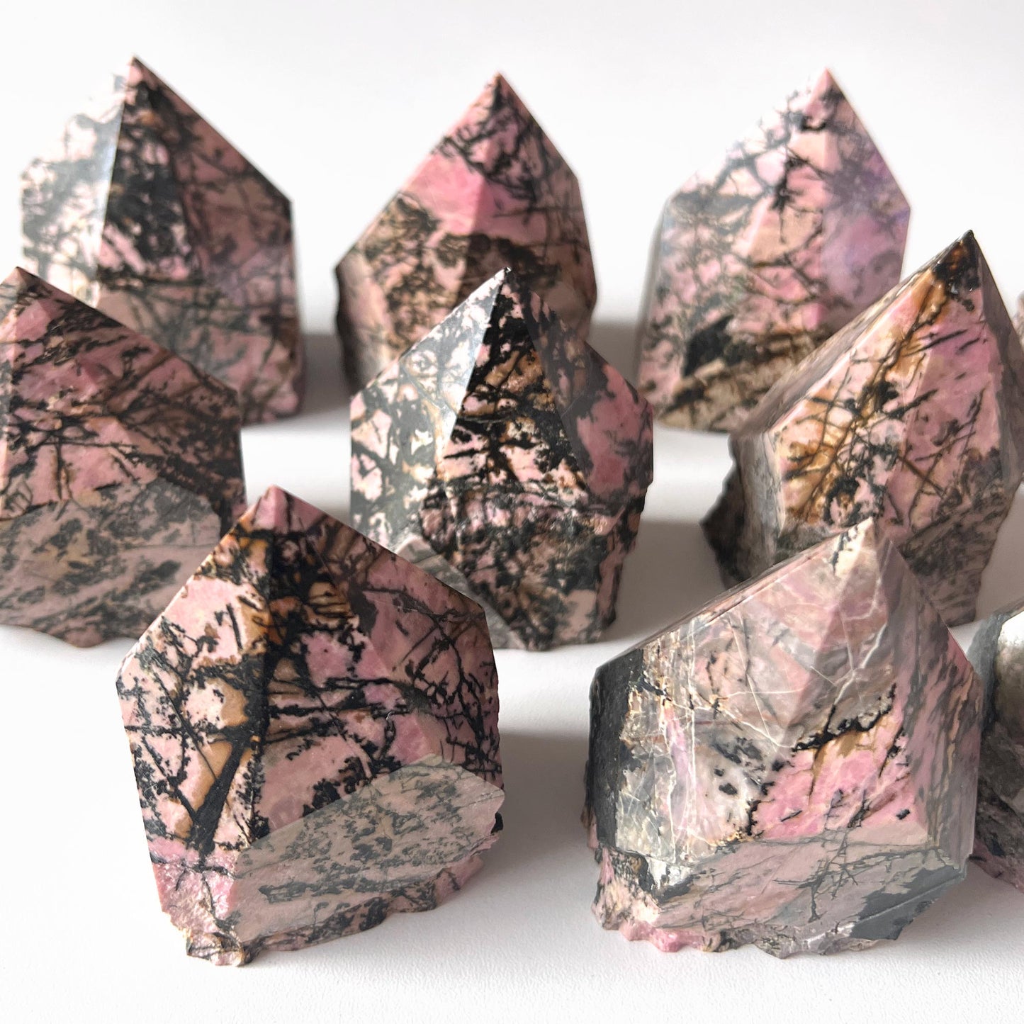 Rhodonite Top Polished Point