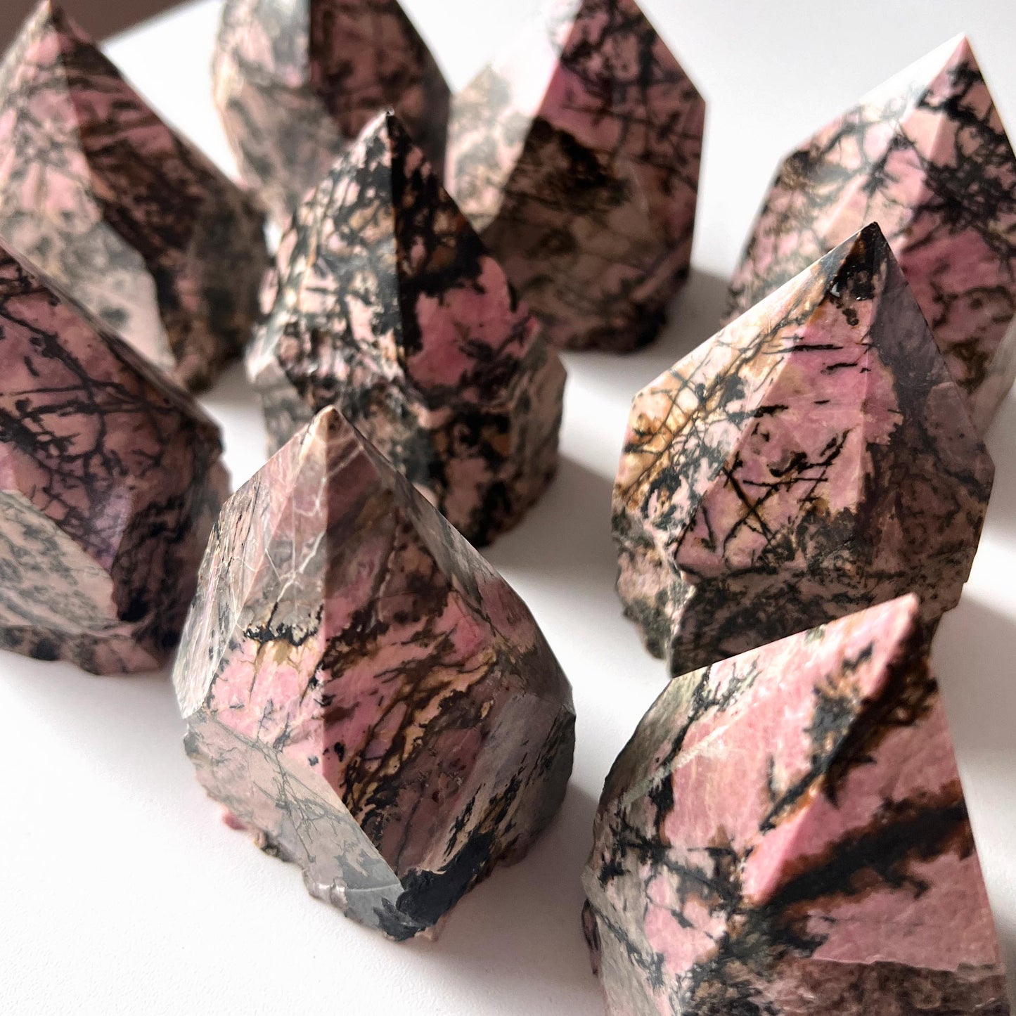 Rhodonite Top Polished Point
