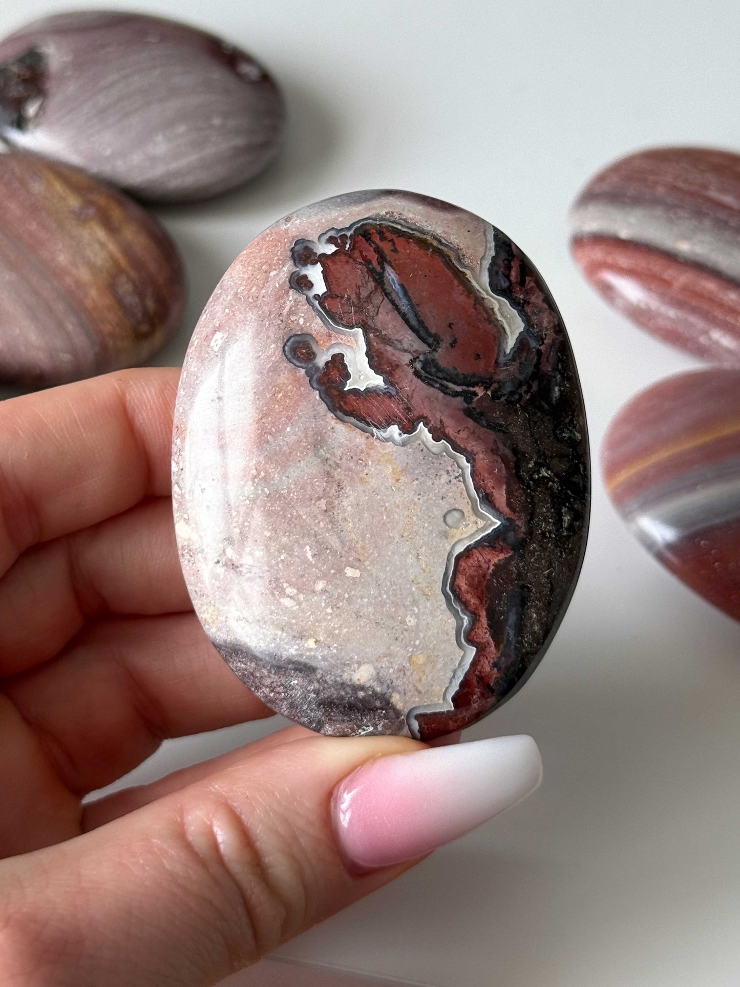 Rhyolite Wonderstone Palm Stone