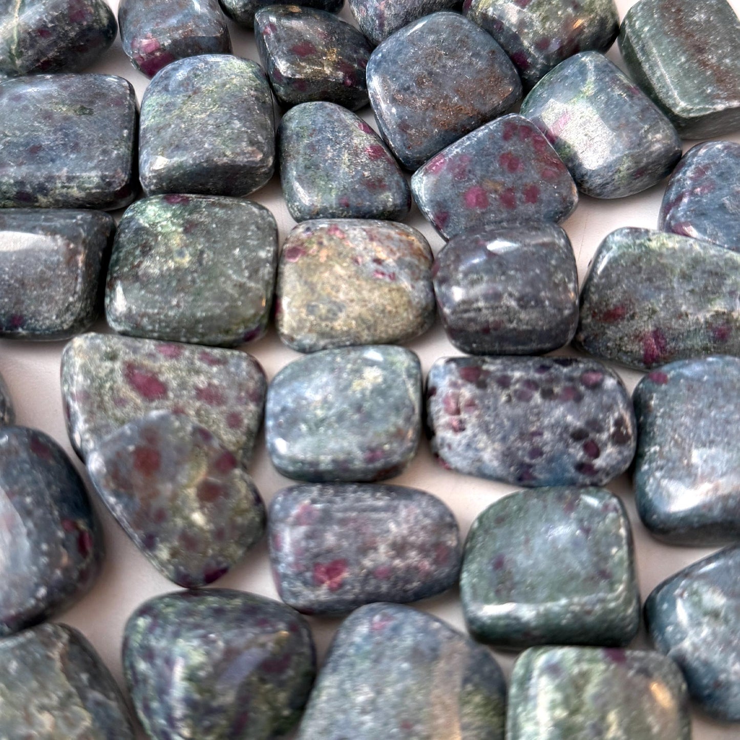 Ruby Blue Kyanite Tumbled Stone