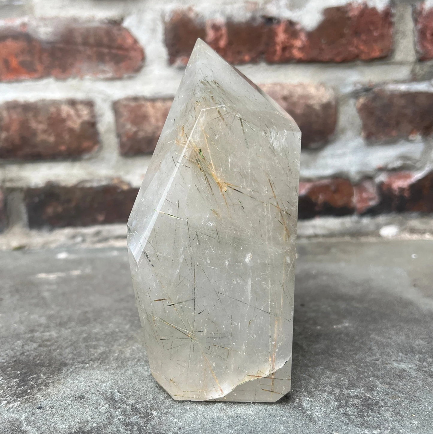 Rutilated Quartz Point
