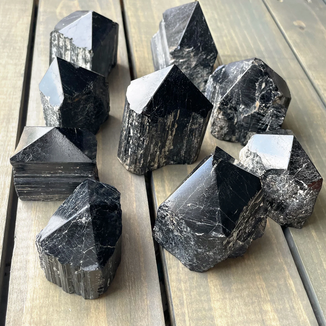 Black Tourmaline Point