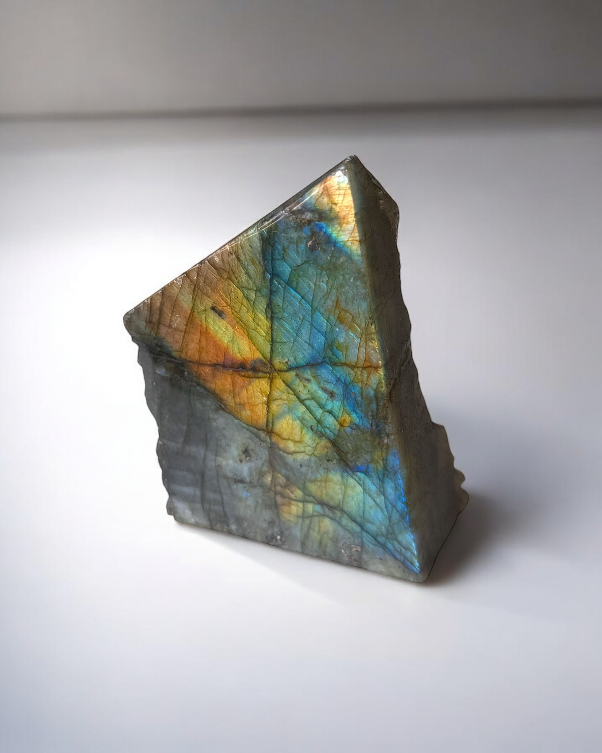Labradorite Semi Polished Slab