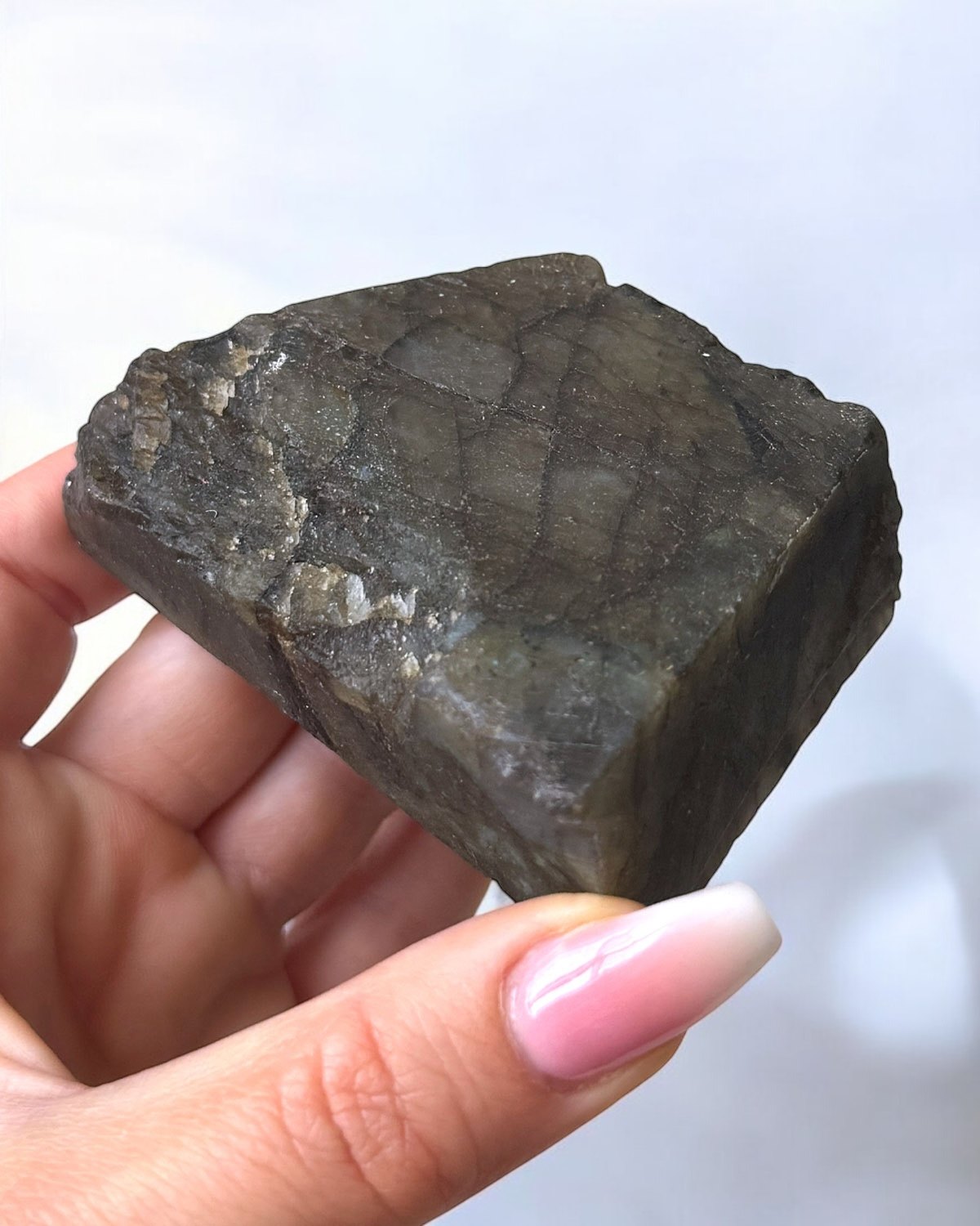 Labradorite Semi Polished Slab