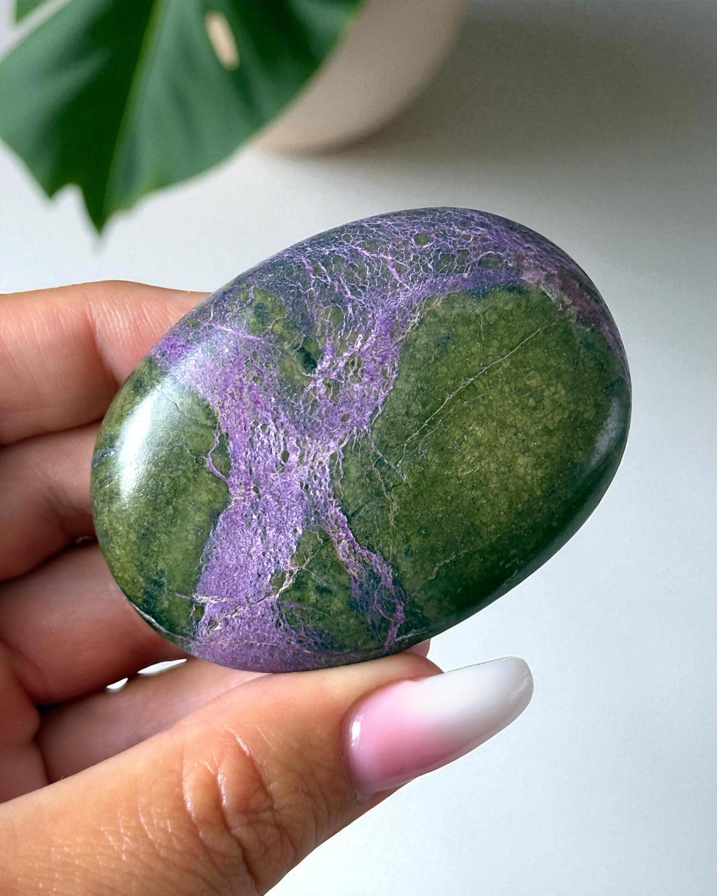 Stichtite Palm Stone
