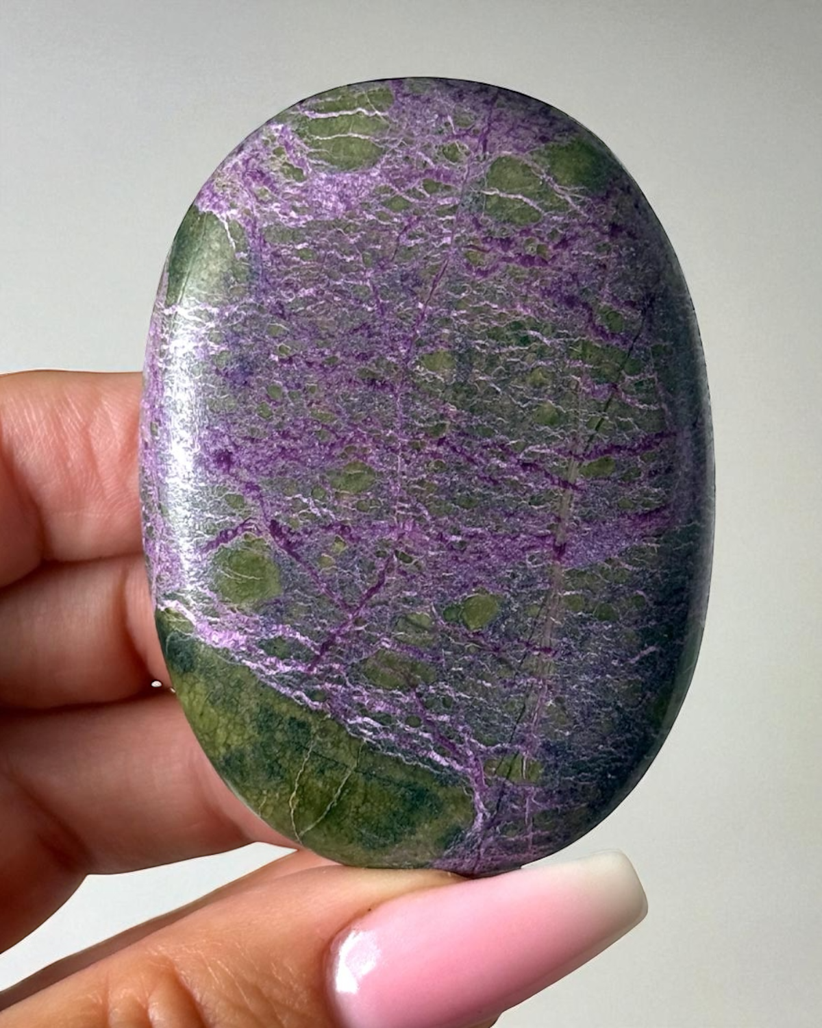 Stichtite Palm Stone