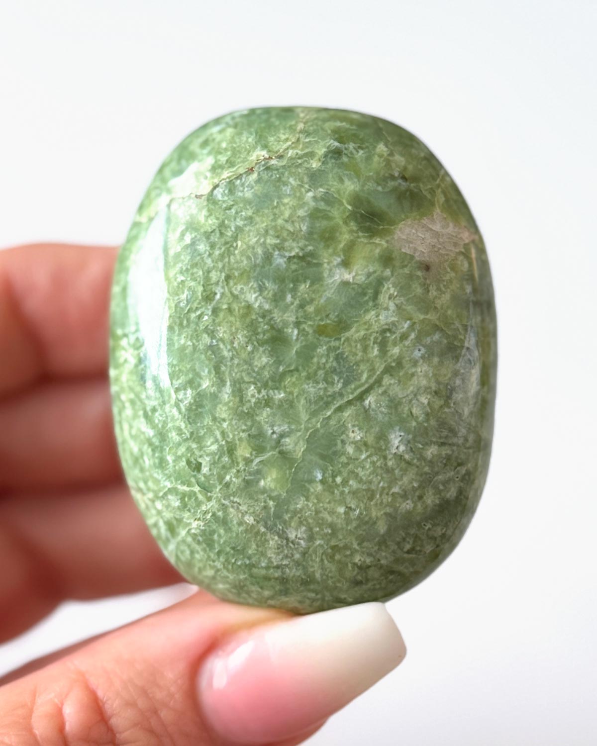 Tremolite Palm Stone