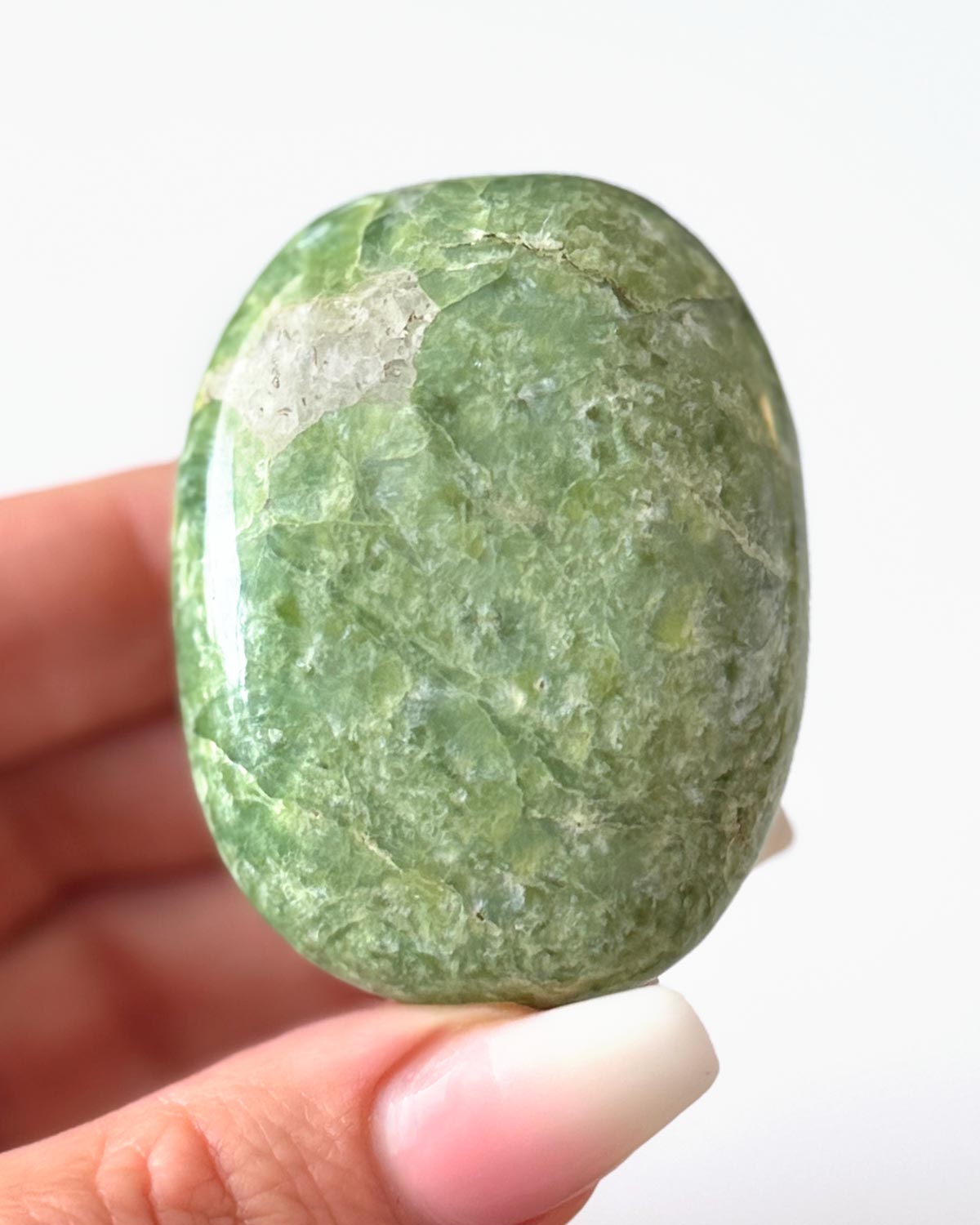 Tremolite Palm Stone