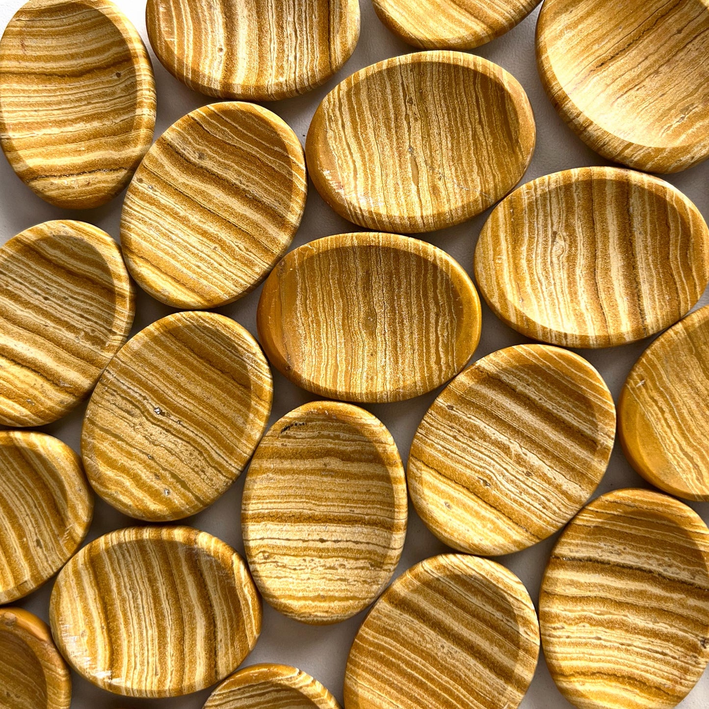 Wood Jasper Worry Stone