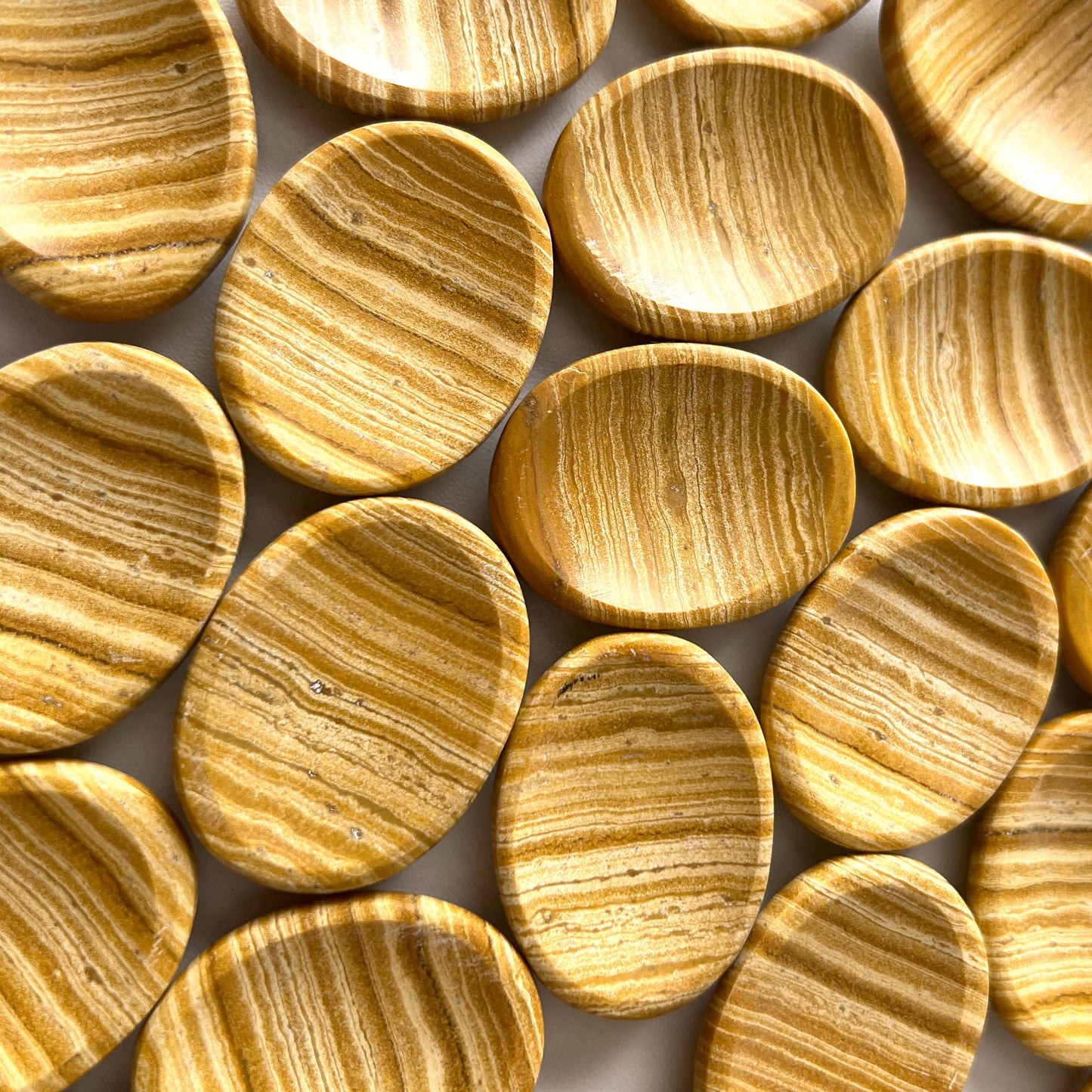 Wood Jasper Worry Stone