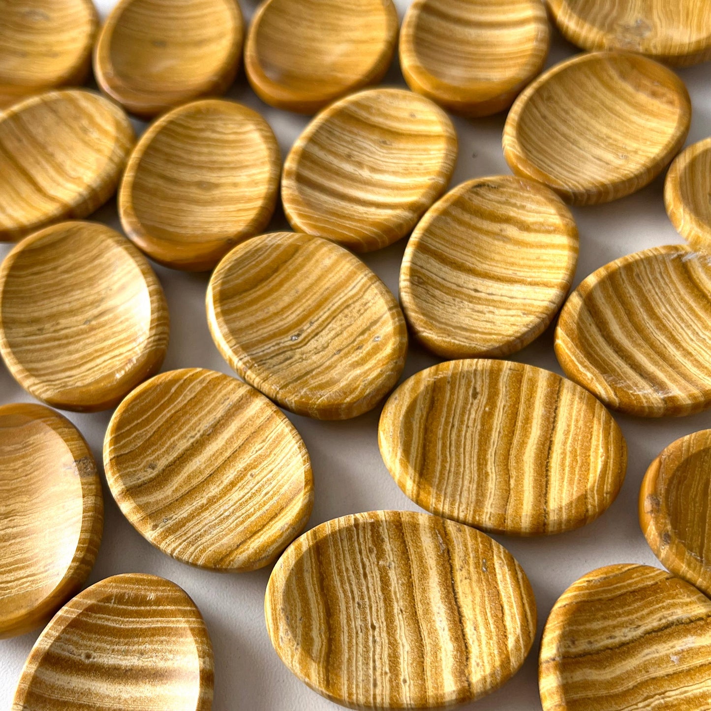 Wood Jasper Worry Stone
