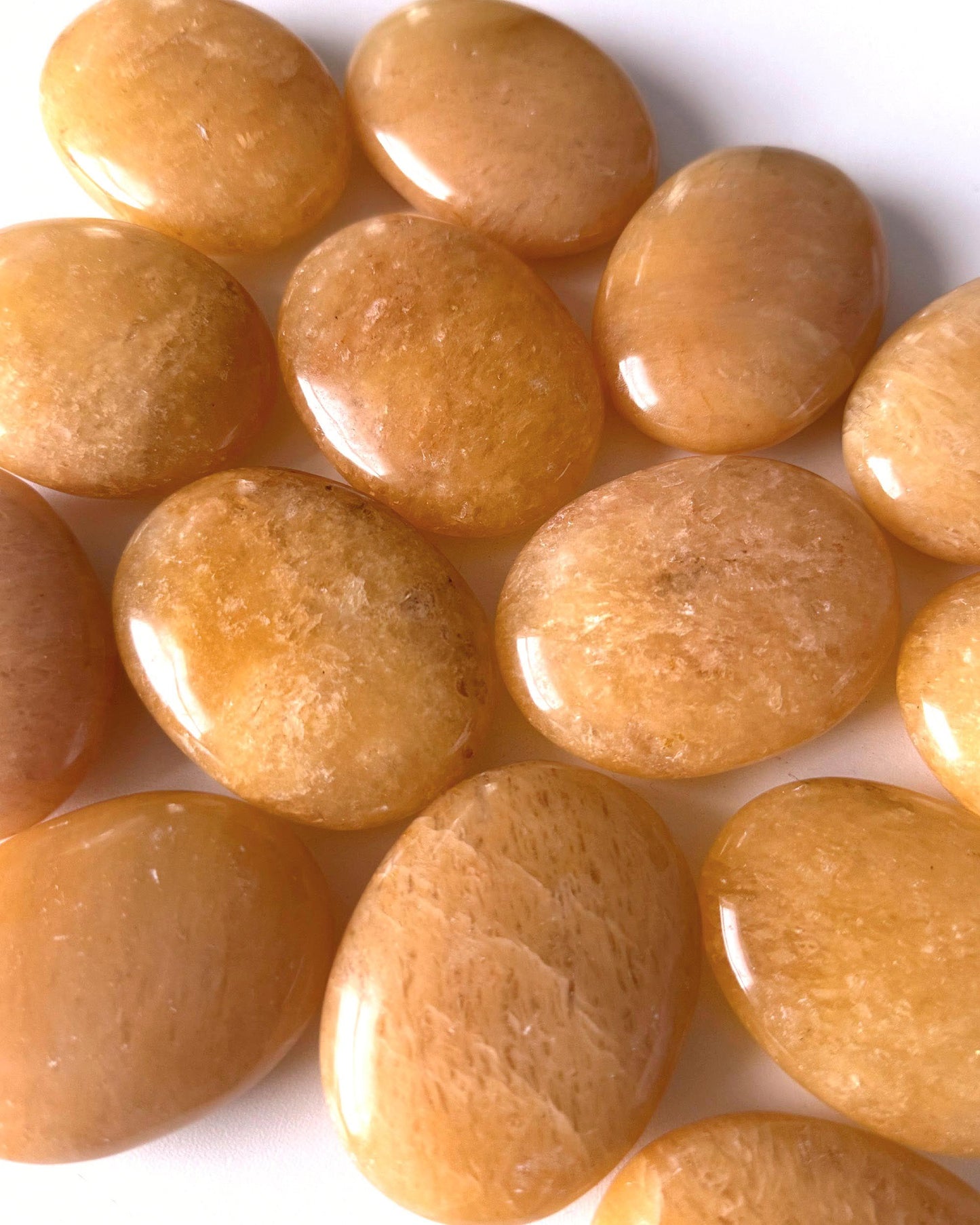 Yellow Aventurine Palm Stone