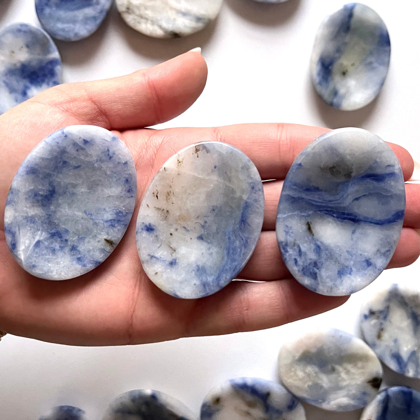 Afghanite Palm-Size Worry Stone