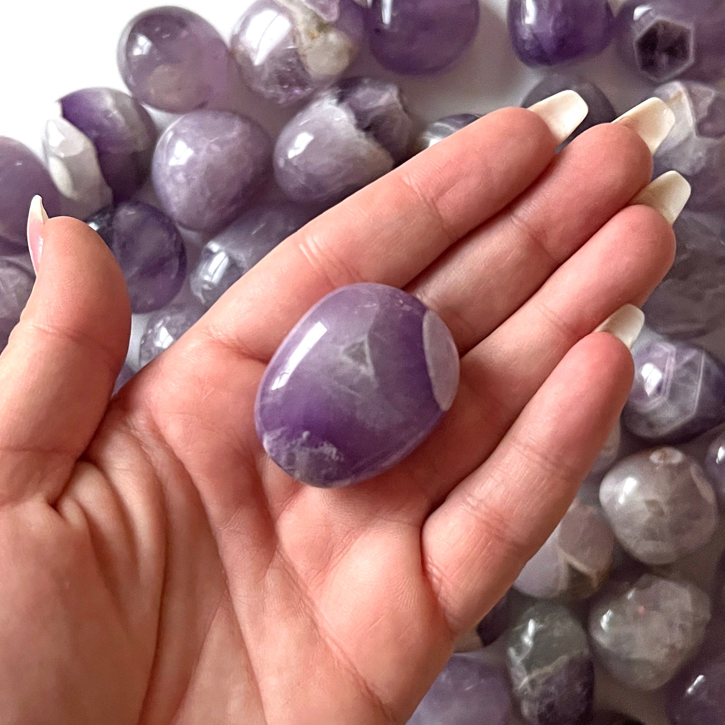 Dream Amethyst Tumbled Stone