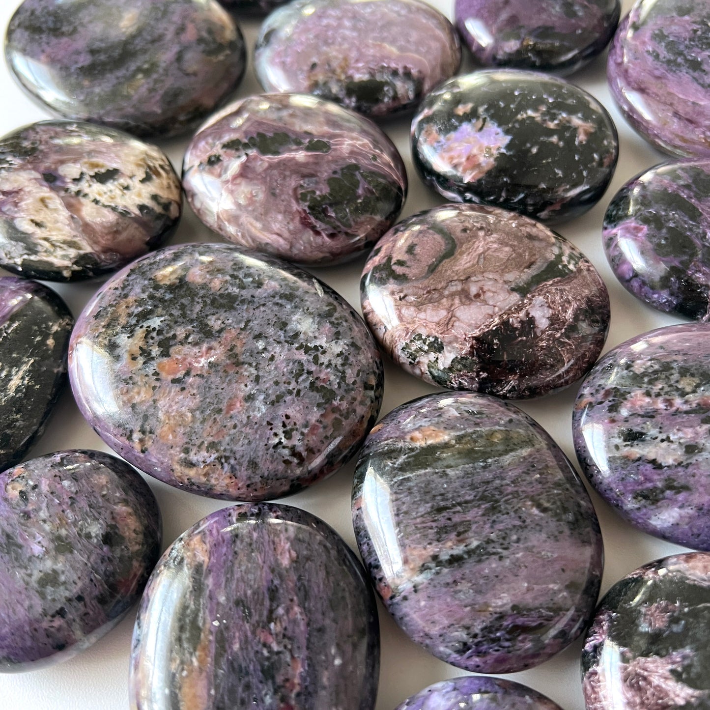 Charoite in Matrix Palm Stone