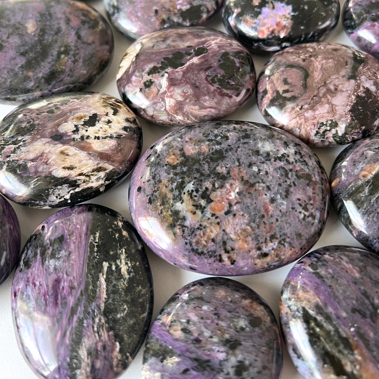 Charoite in Matrix Palm Stone