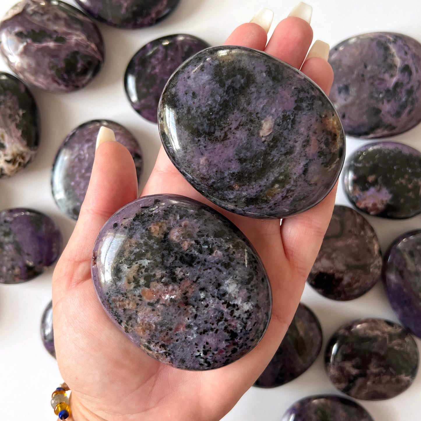 Charoite in Matrix Palm Stone