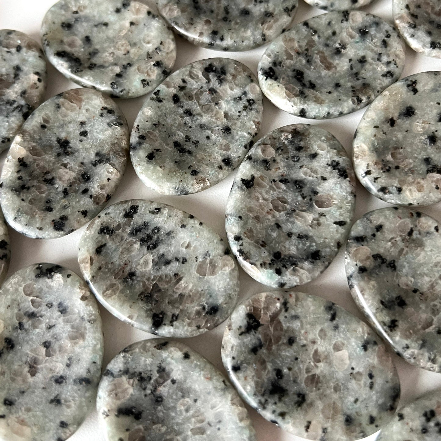 Kiwi Jasper Worry Stone