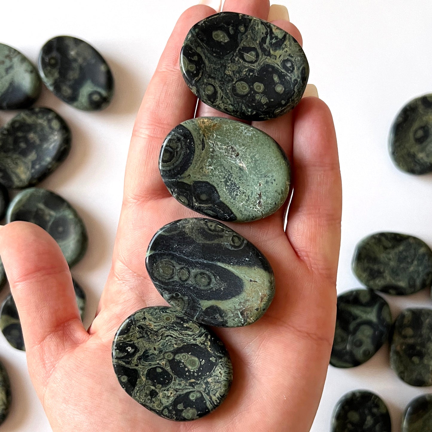 Kambaba Jasper Worry Stone
