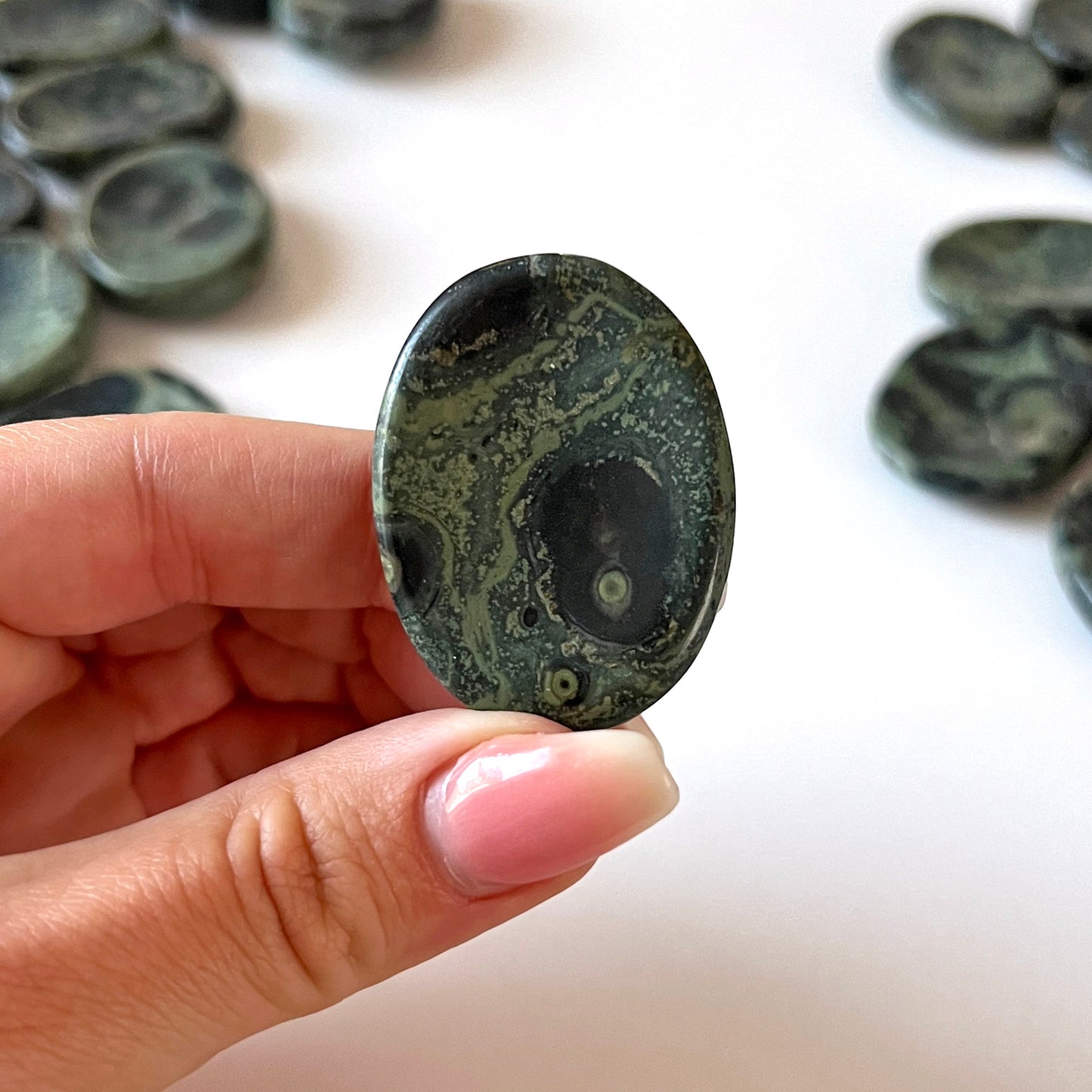 Kambaba Jasper Worry Stone