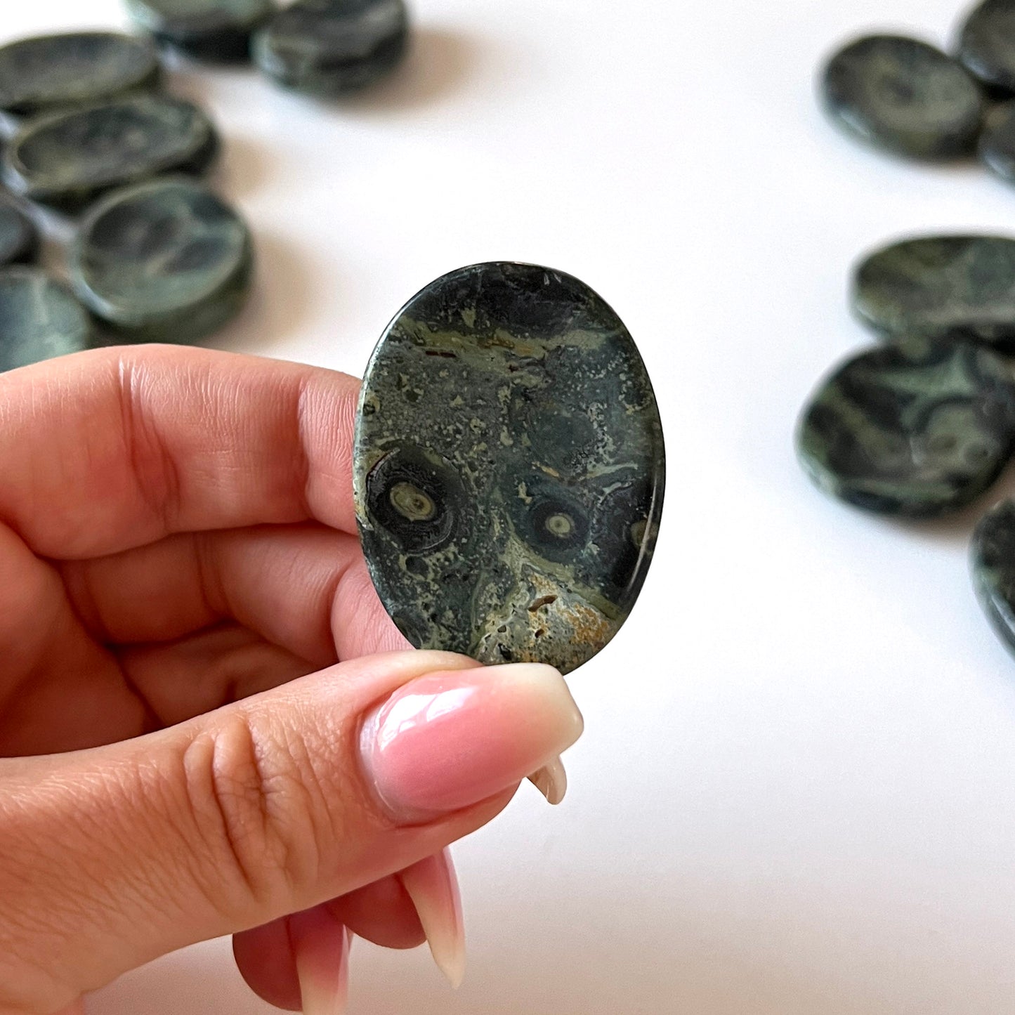Kambaba Jasper Worry Stone