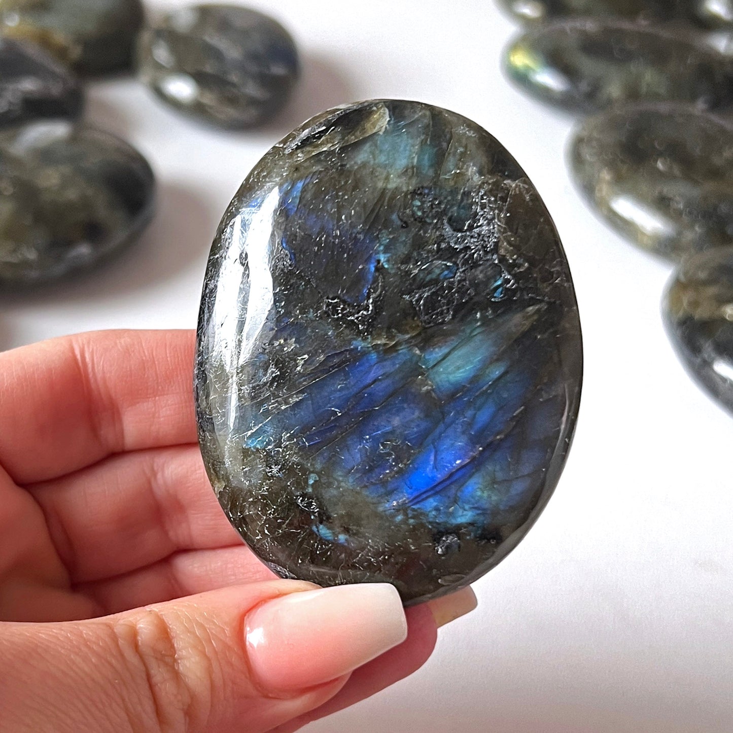 Labradorite Palm Stone