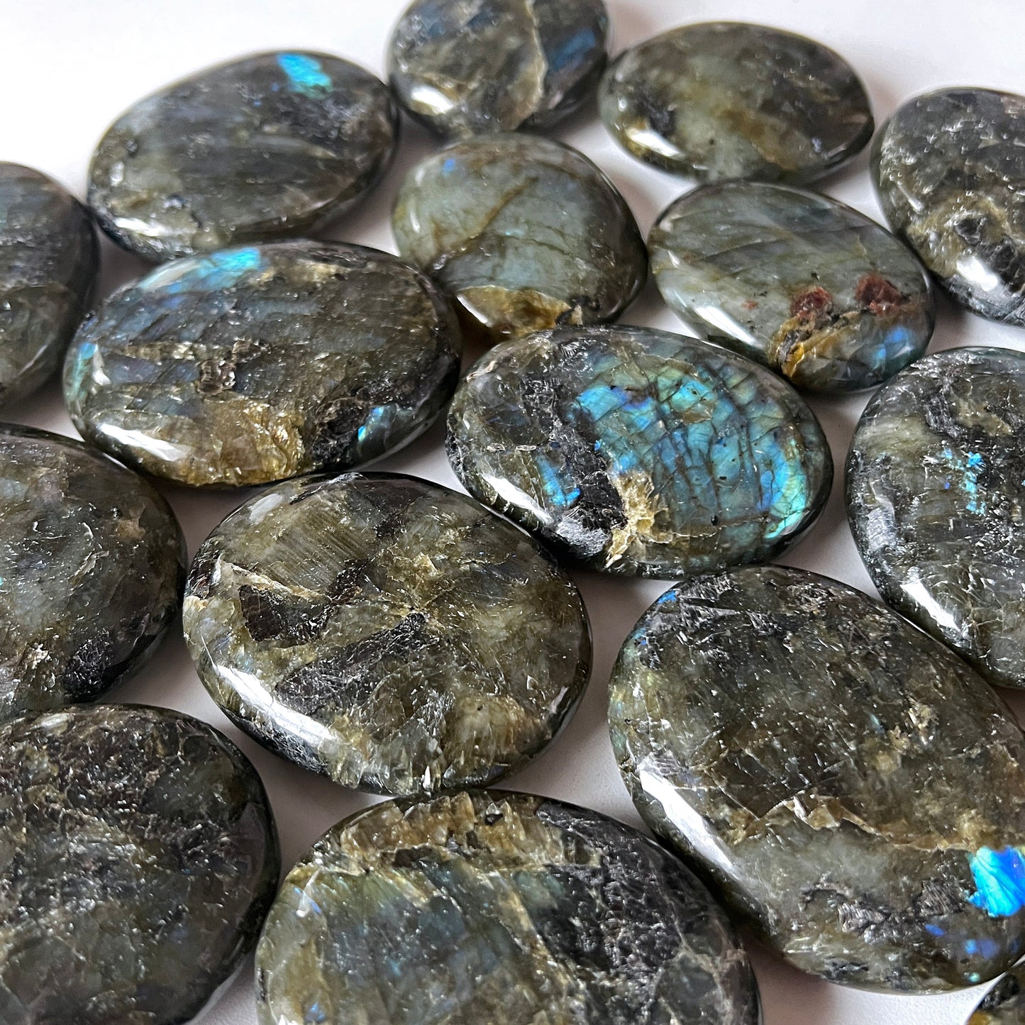 Labradorite Palm Stone