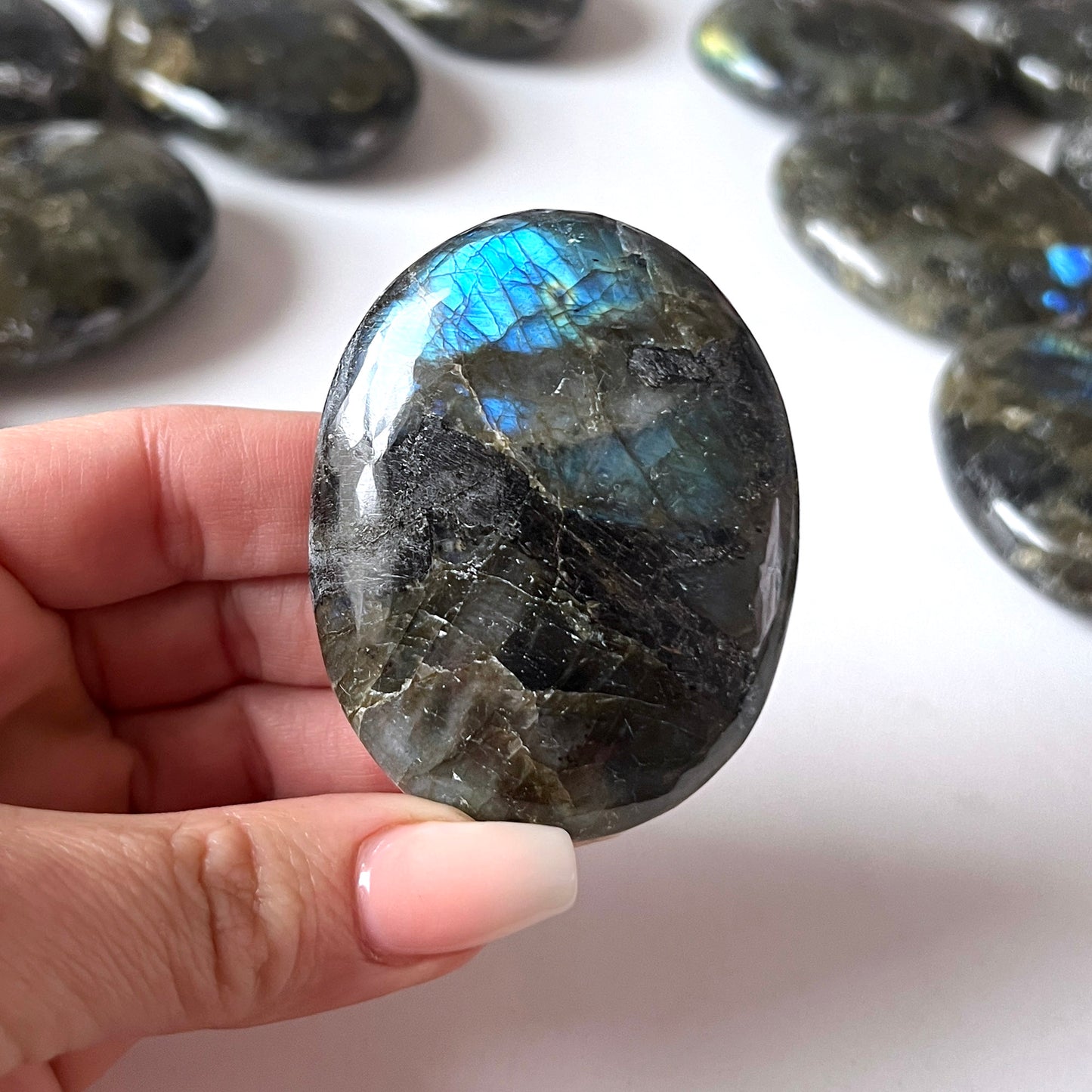 Labradorite Palm Stone