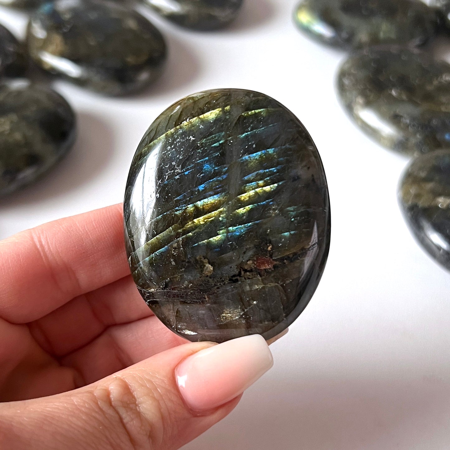 Labradorite Palm Stone