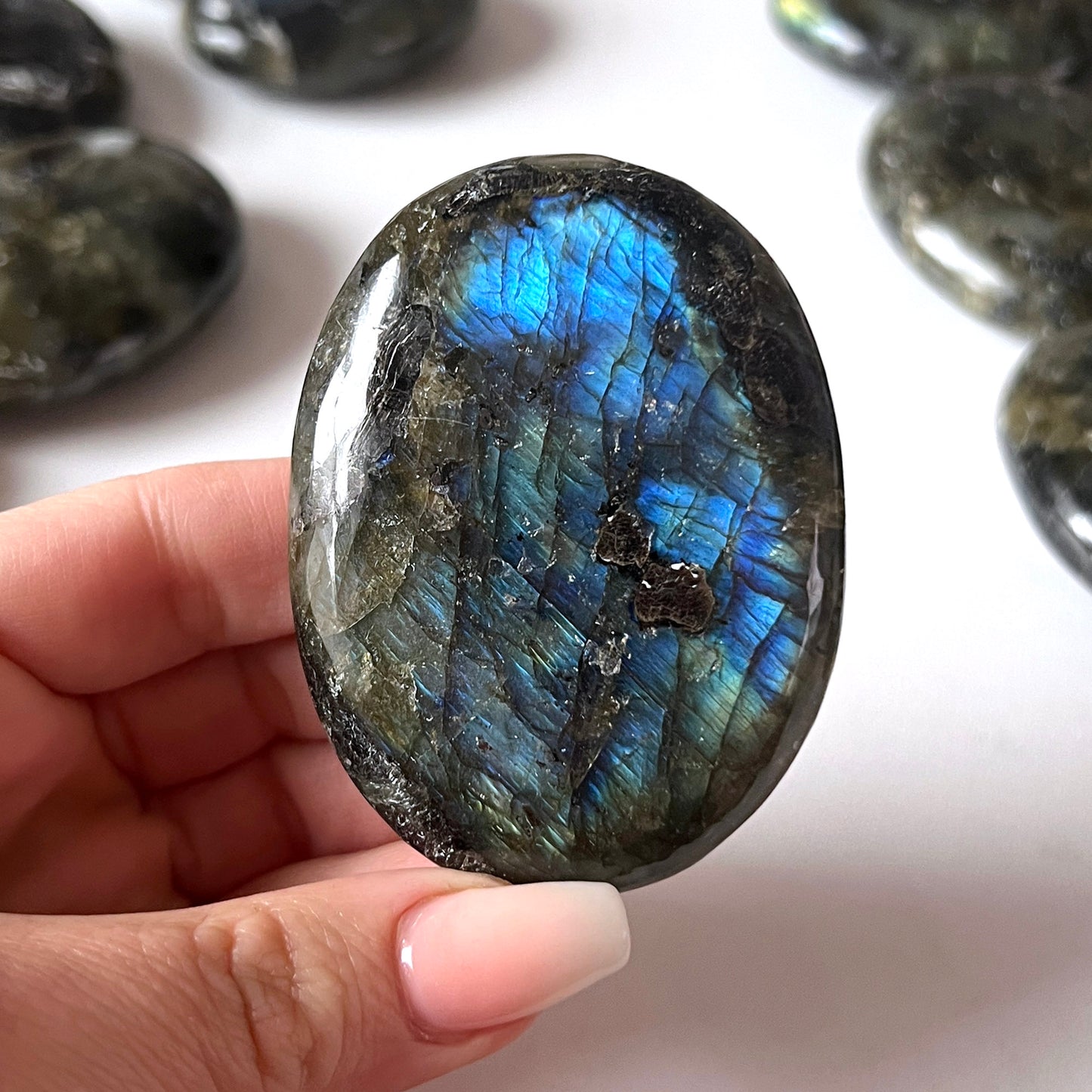 Labradorite Palm Stone