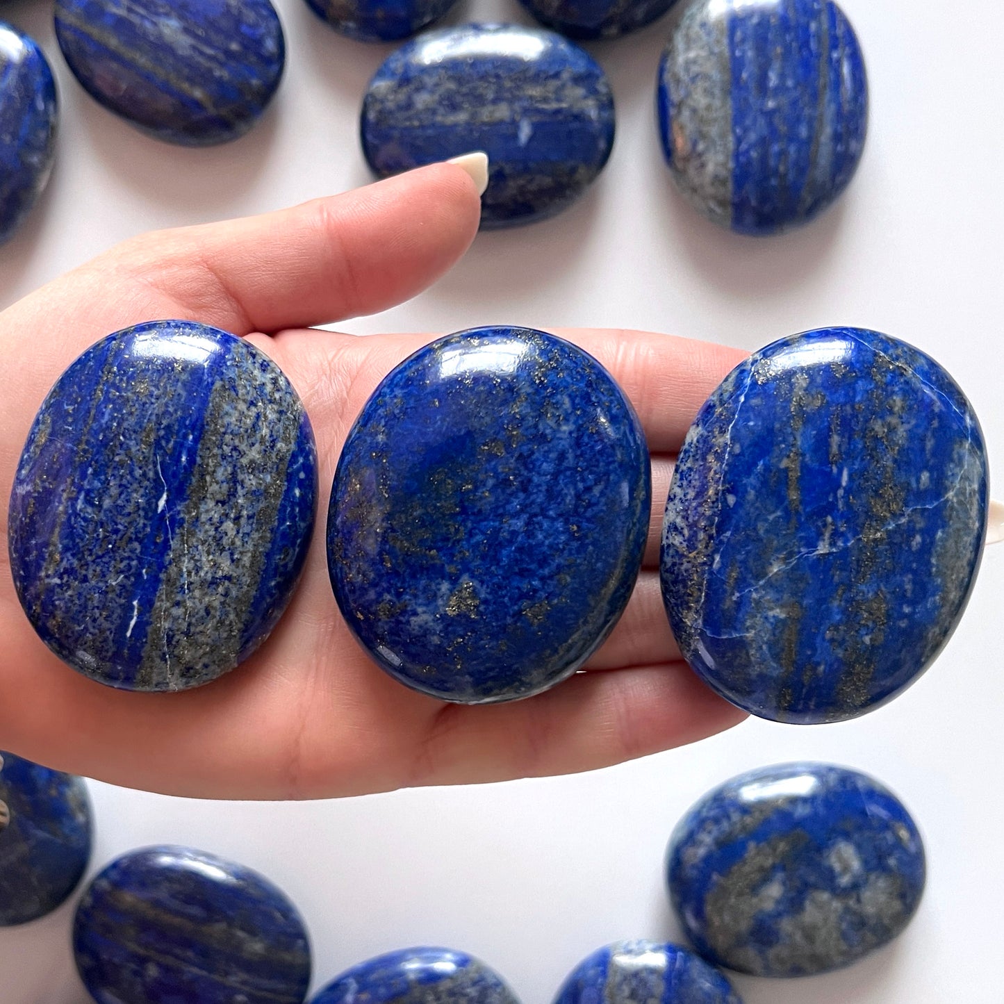 Lapis Lazuli Palm Stone